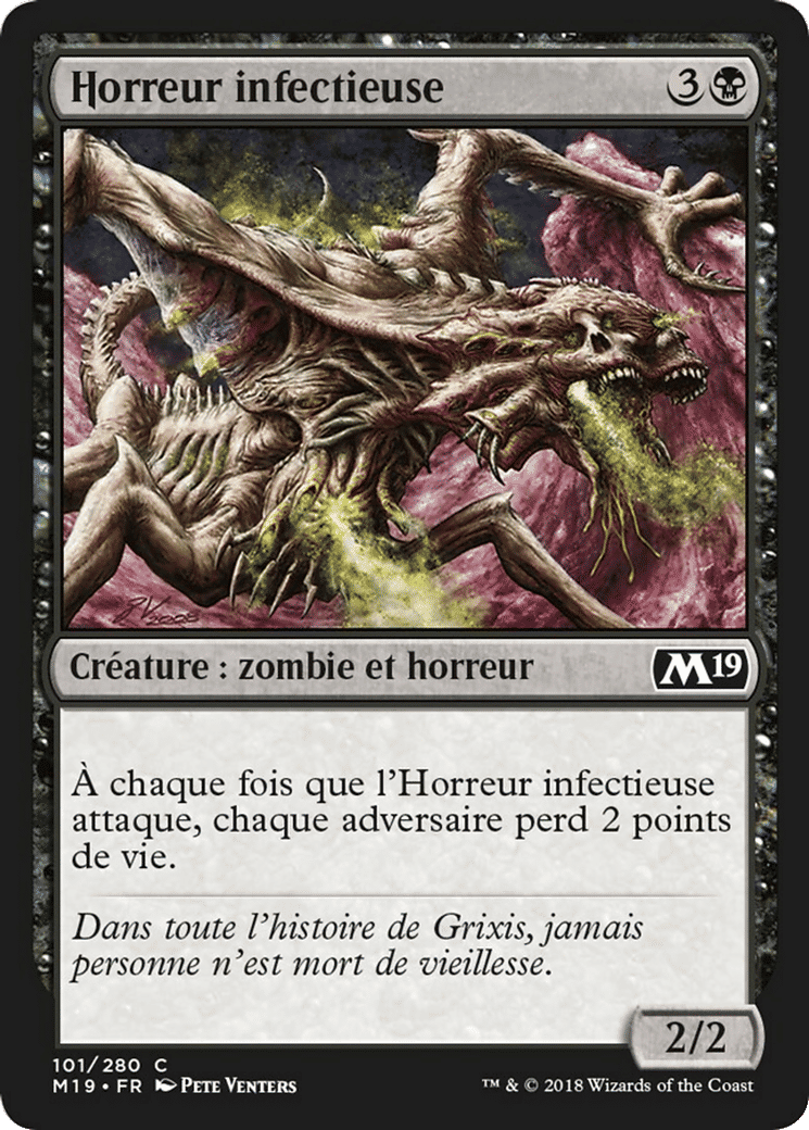 Horreur infectieuse — Core Set 2019 — Magic: The Gathering