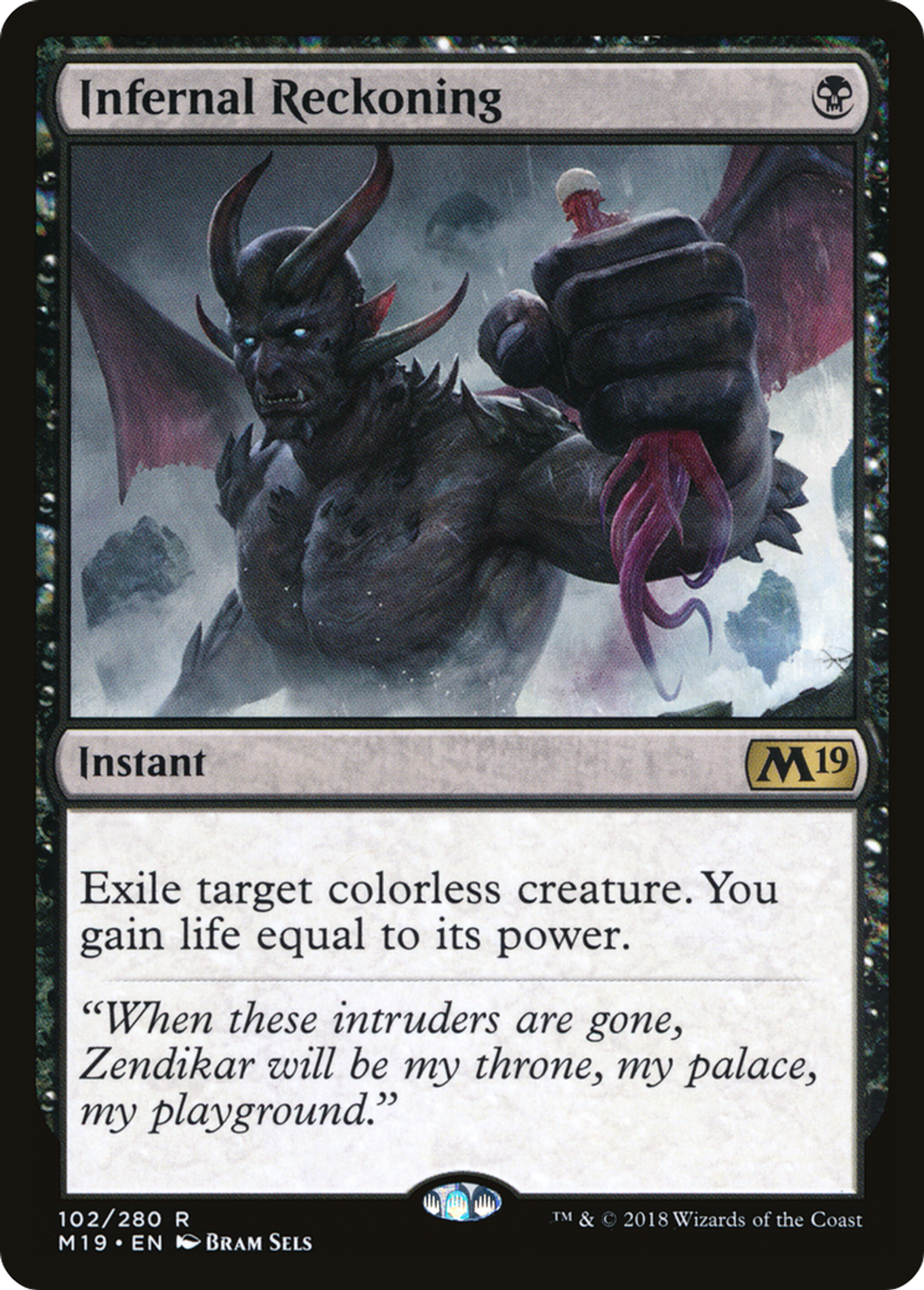 Infernal Reckoning — Core Set 2019 — Magic: The Gathering