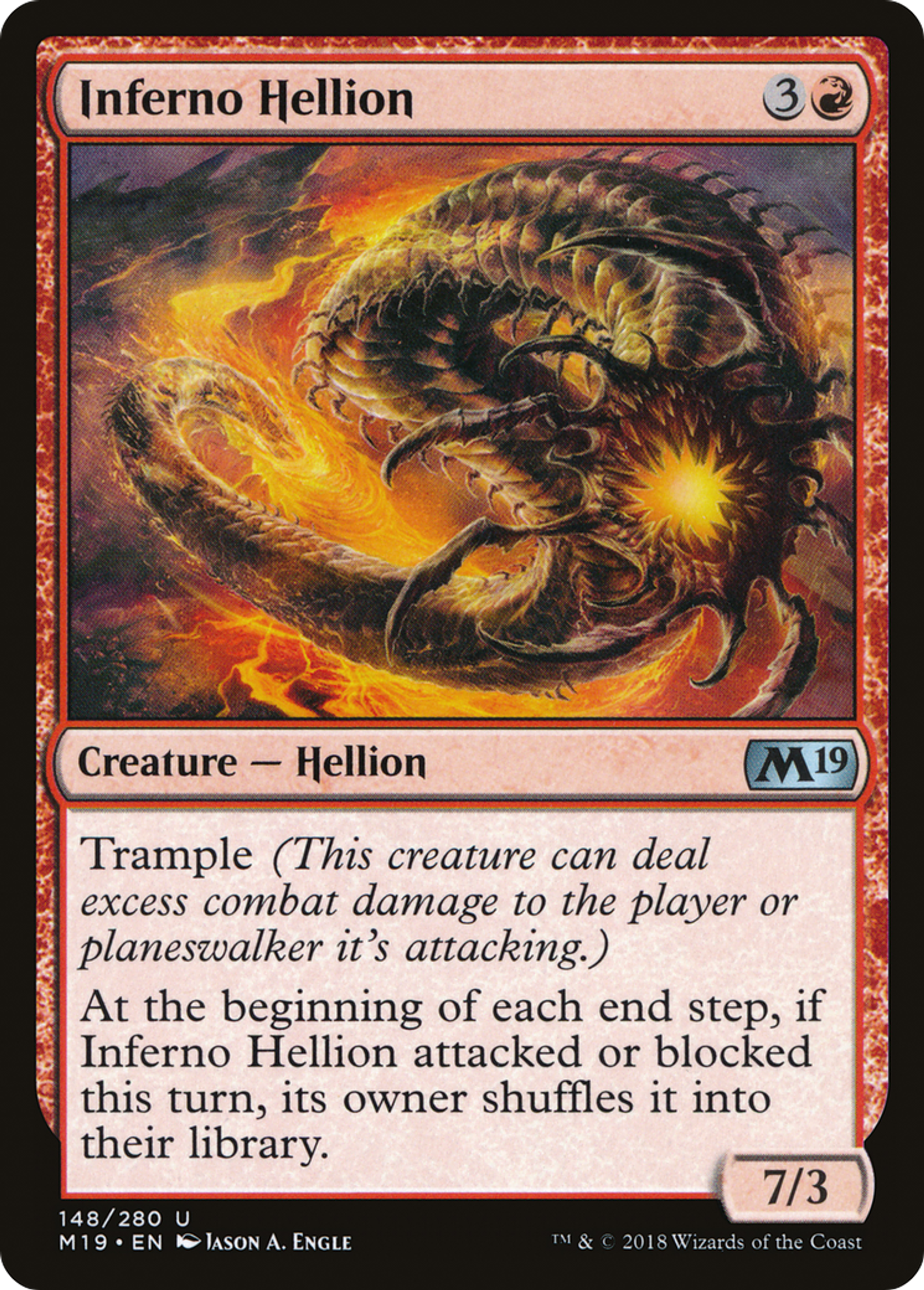 Monstruosité de la fournaise — Core Set 2019 — Magic: The Gathering