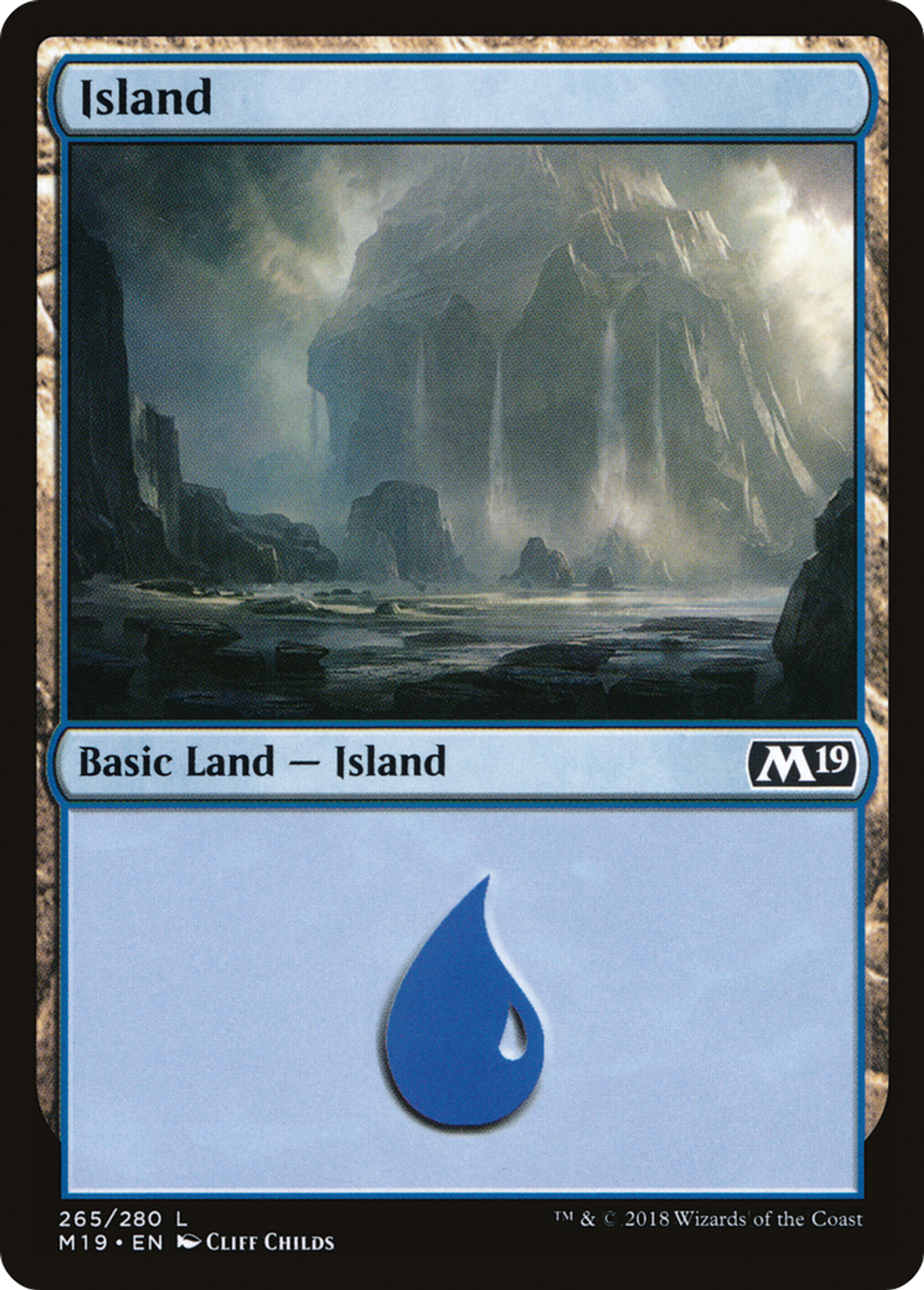 Island — Core Set 2019 — Magic: The Gathering