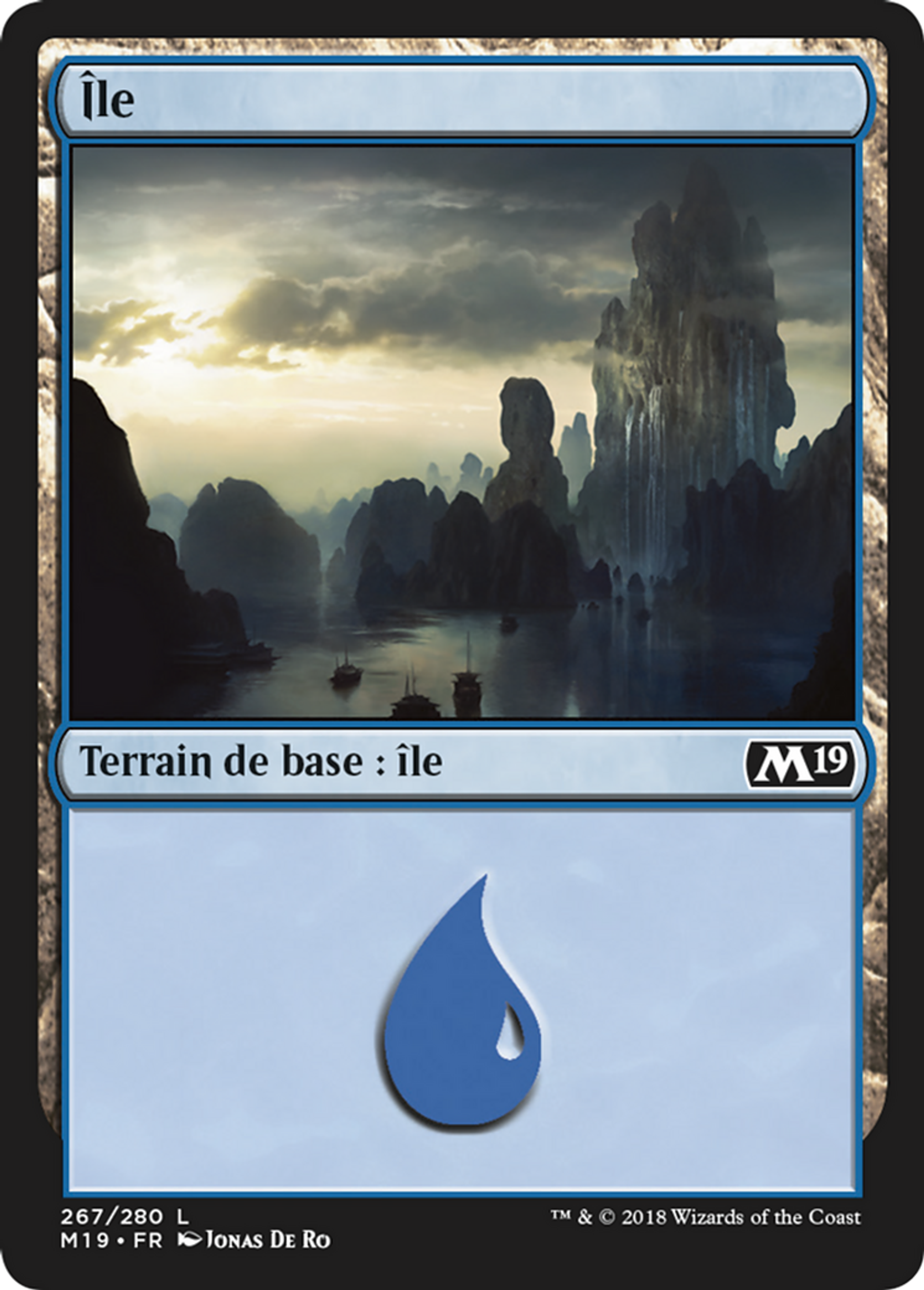 Île — Core Set 2019 — Magic: The Gathering