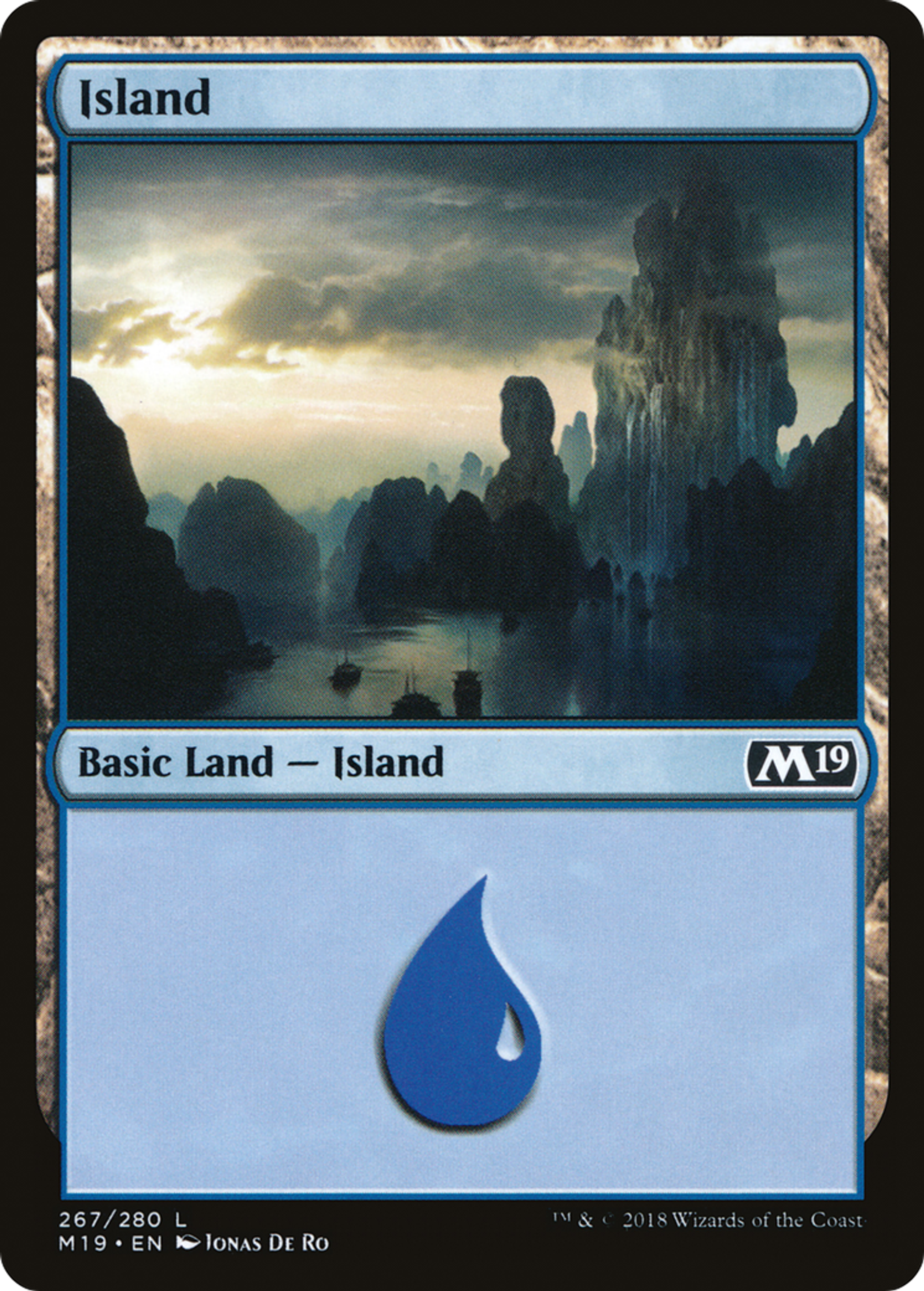 Island — Core Set 2019 — Magic: The Gathering