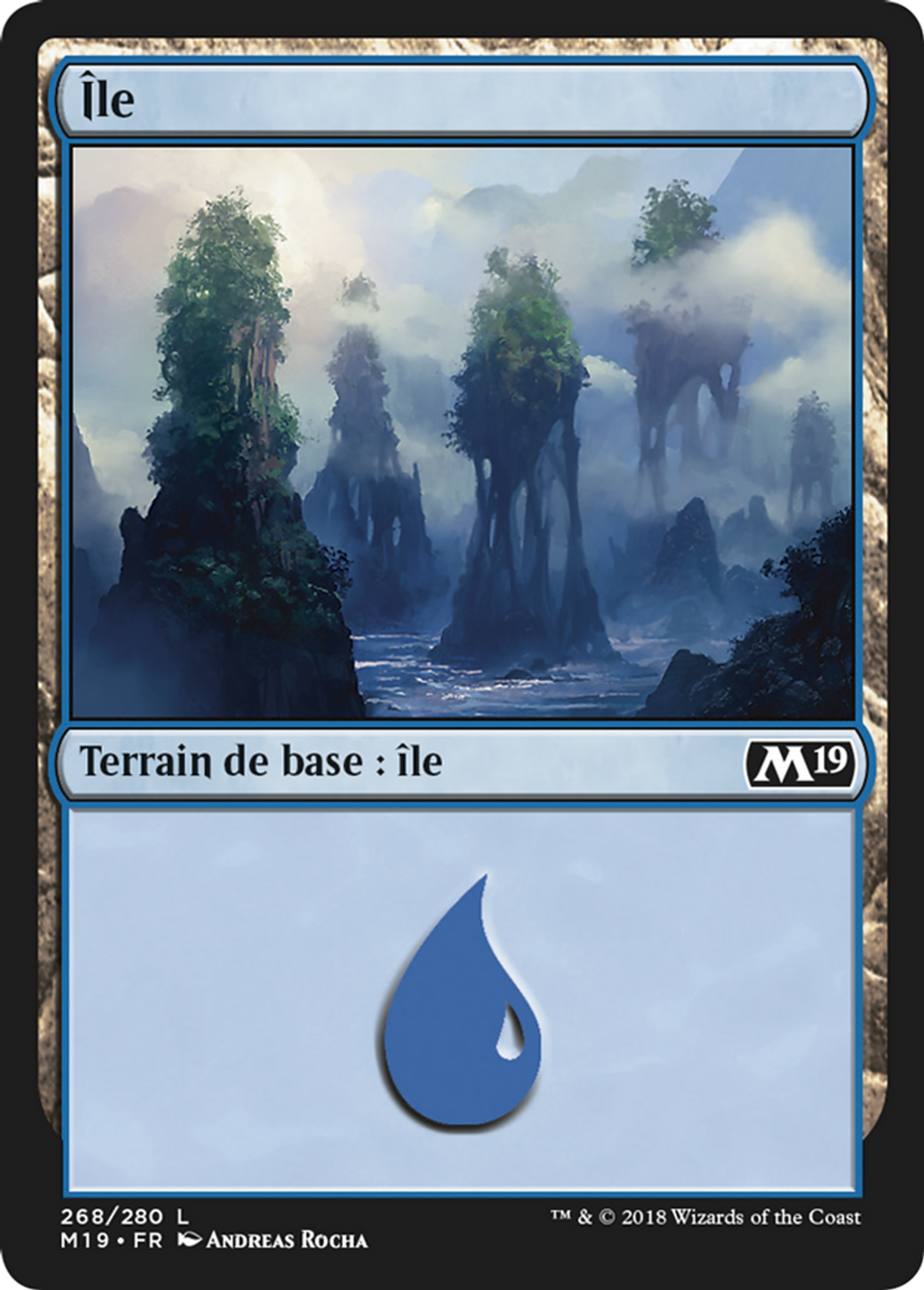 Île — Core Set 2019 — Magic: The Gathering
