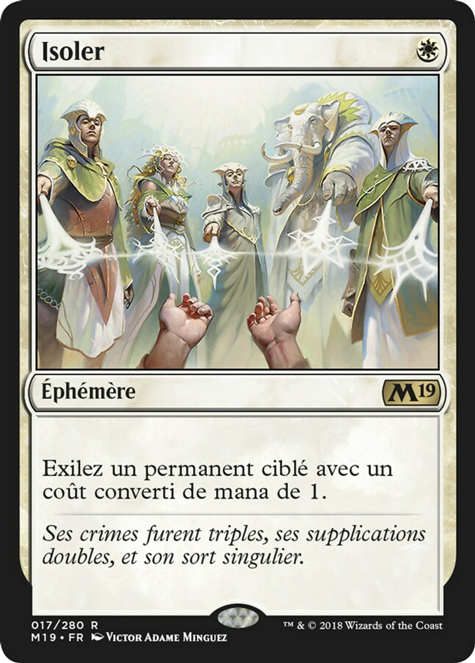 Isoler — Core Set 2019 — Magic: The Gathering