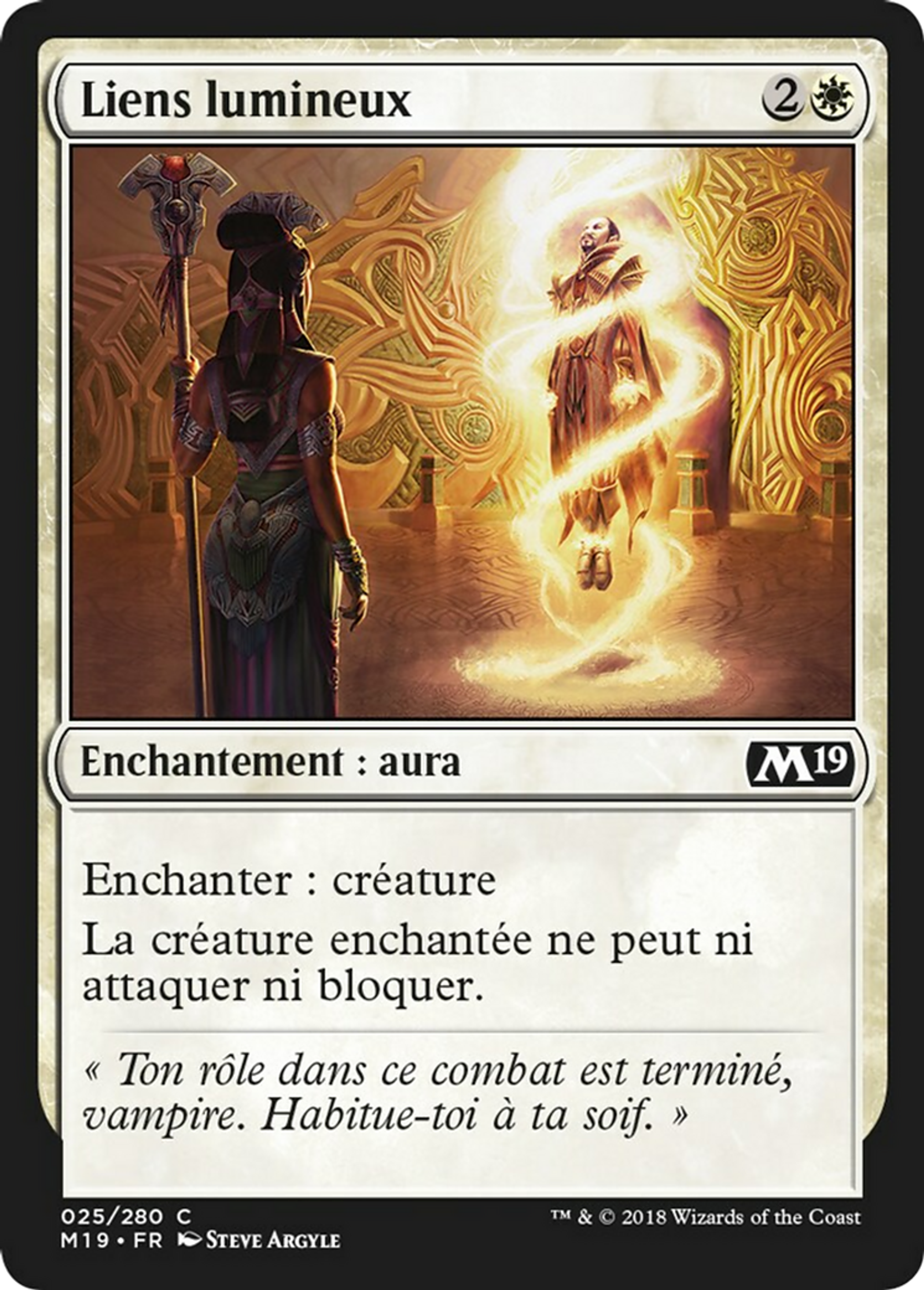 Liens lumineux — Core Set 2019 — Magic: The Gathering
