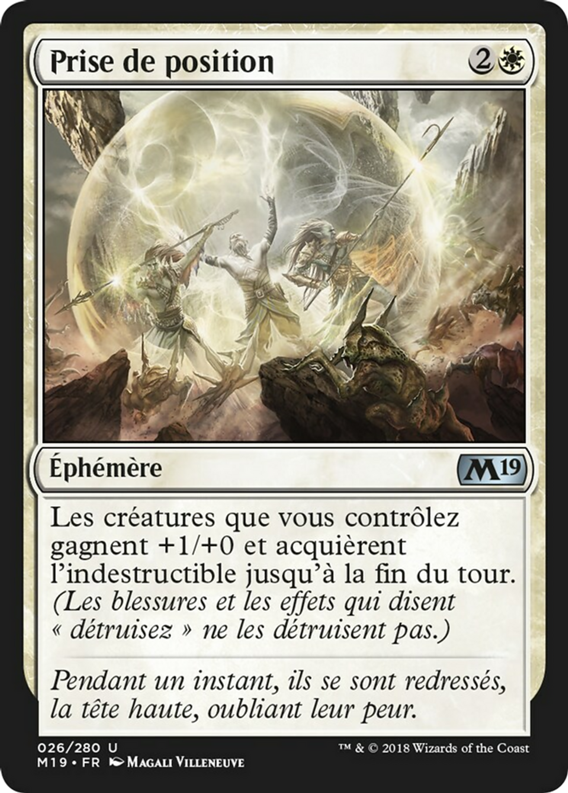Prise de position — Core Set 2019 — Magic: The Gathering