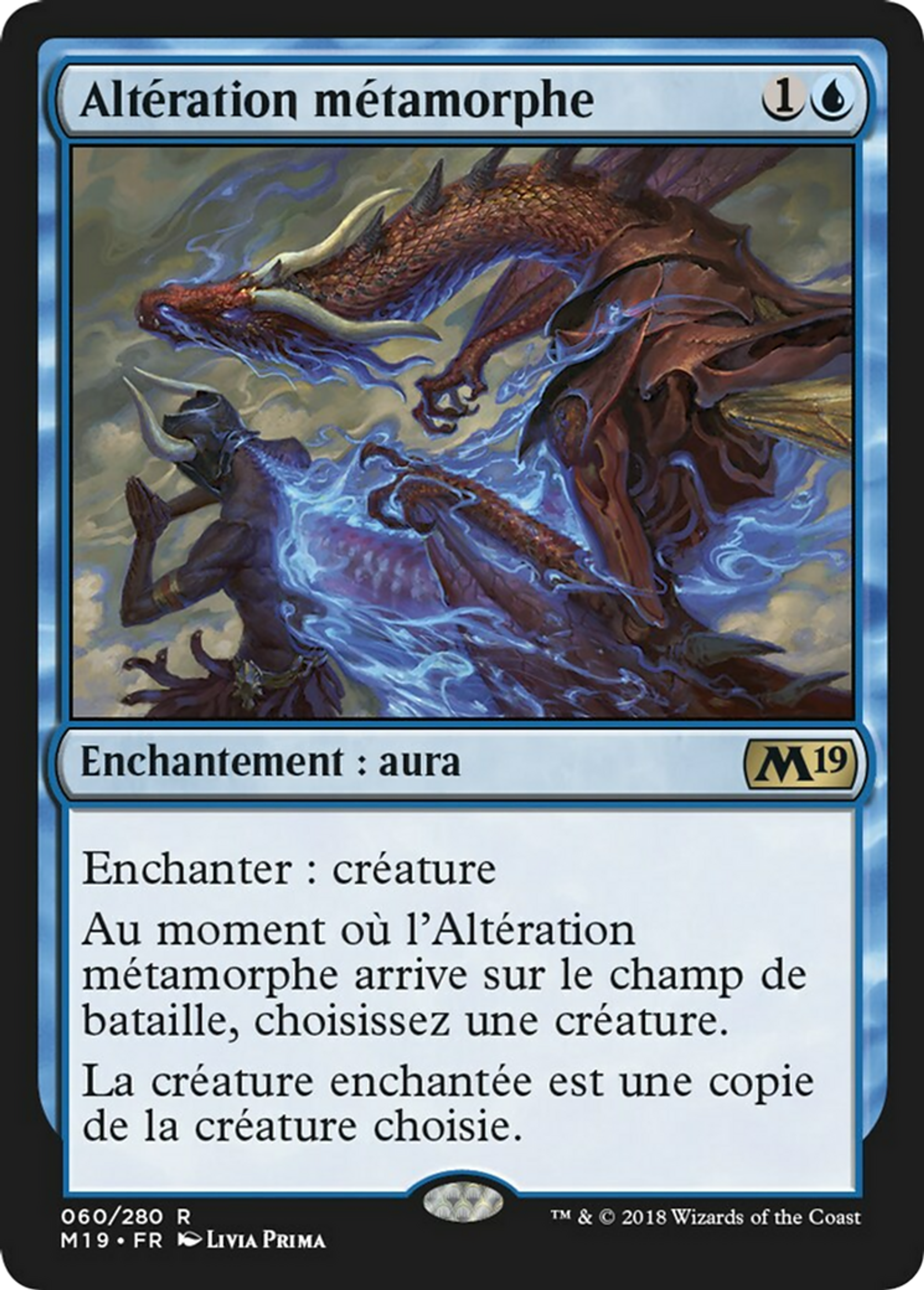 Altération métamorphe — Core Set 2019 — Magic: The Gathering