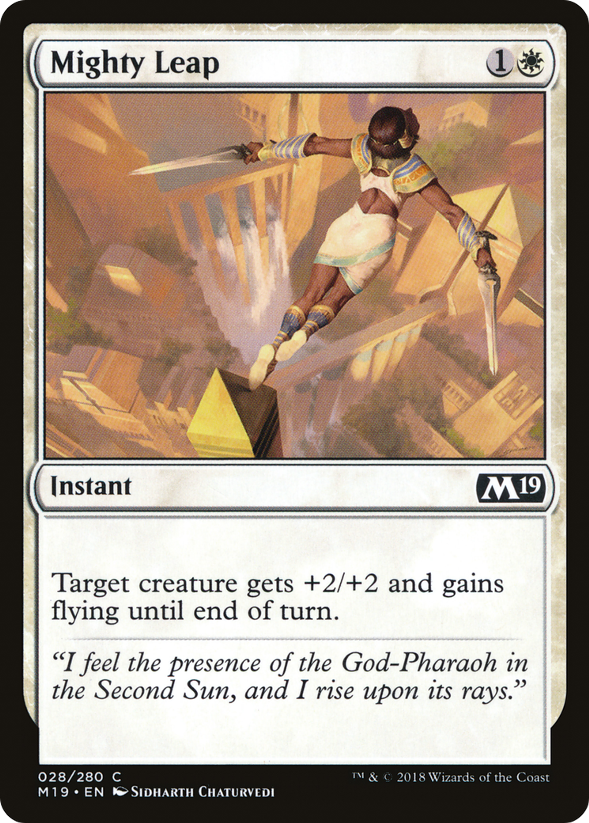Sacré saut — Core Set 2019 — Magic: The Gathering