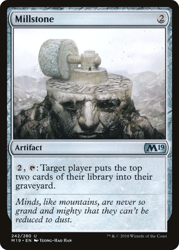 Millstone — Core Set 2019 — Magic: The Gathering