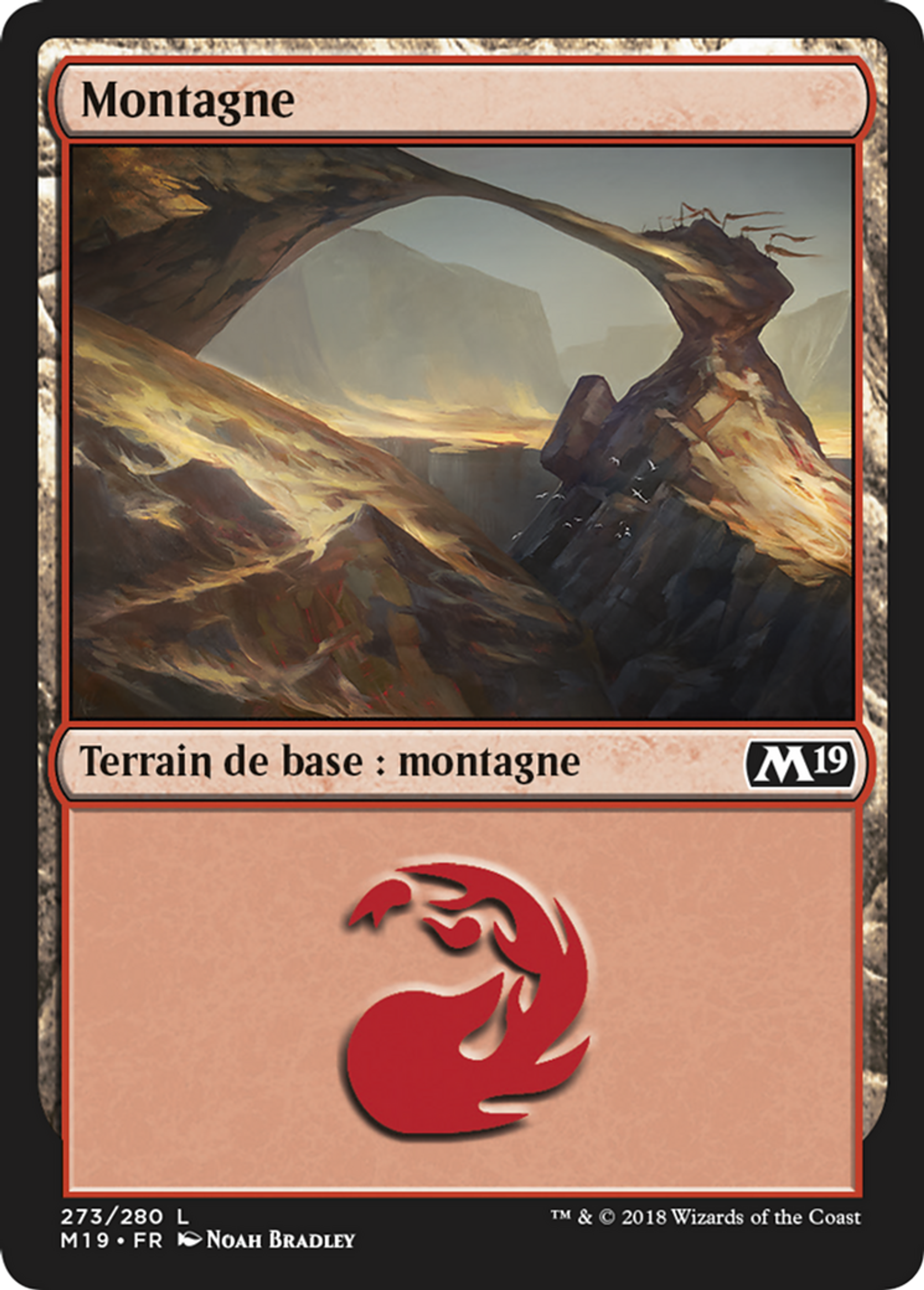 Montagne — Core Set 2019 — Magic: The Gathering
