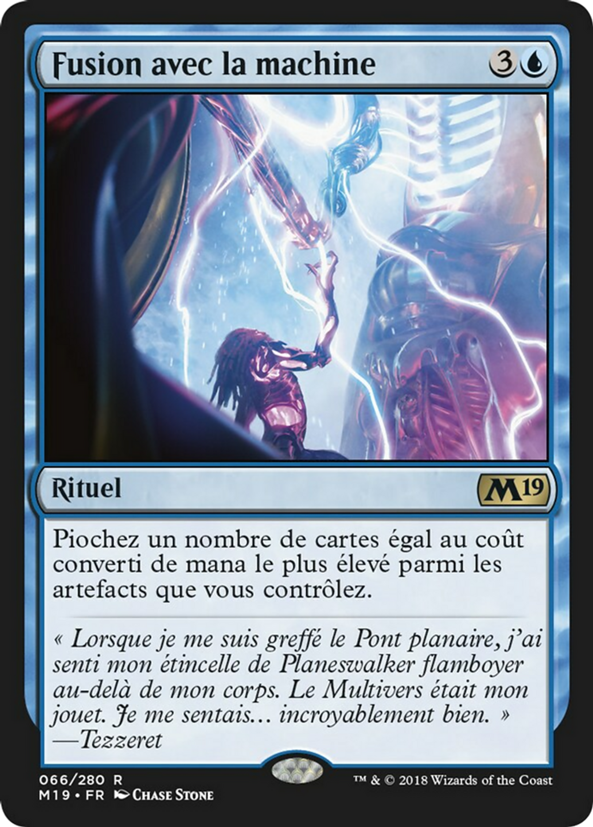 Fusion avec la machine — Core Set 2019 — Magic: The Gathering