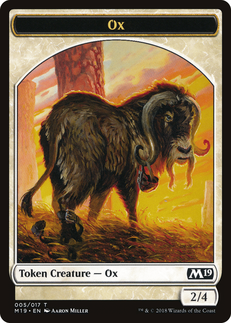 Ox — Core Set 2019 — Magic: The Gathering