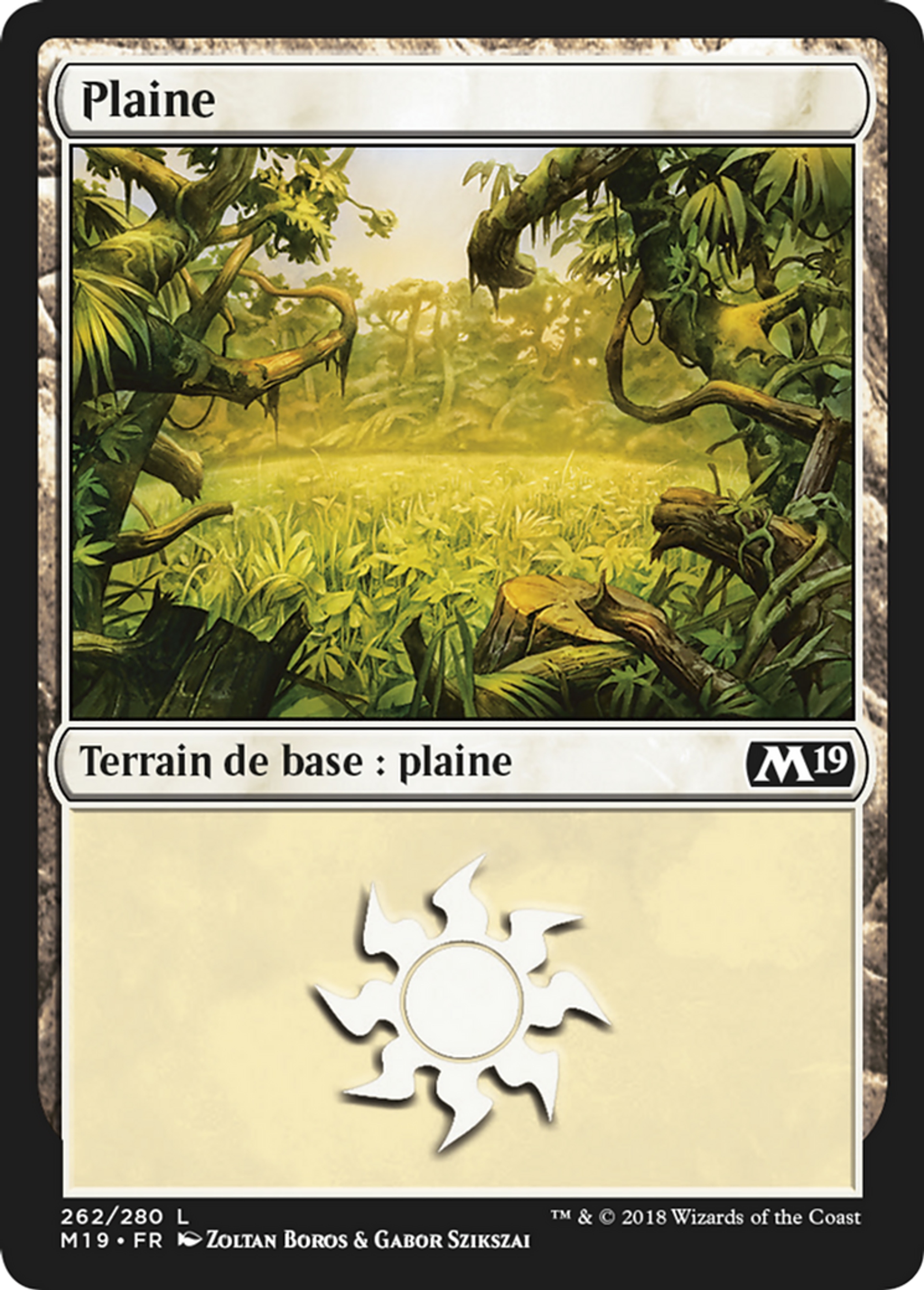Plaine — Core Set 2019 — Magic: The Gathering