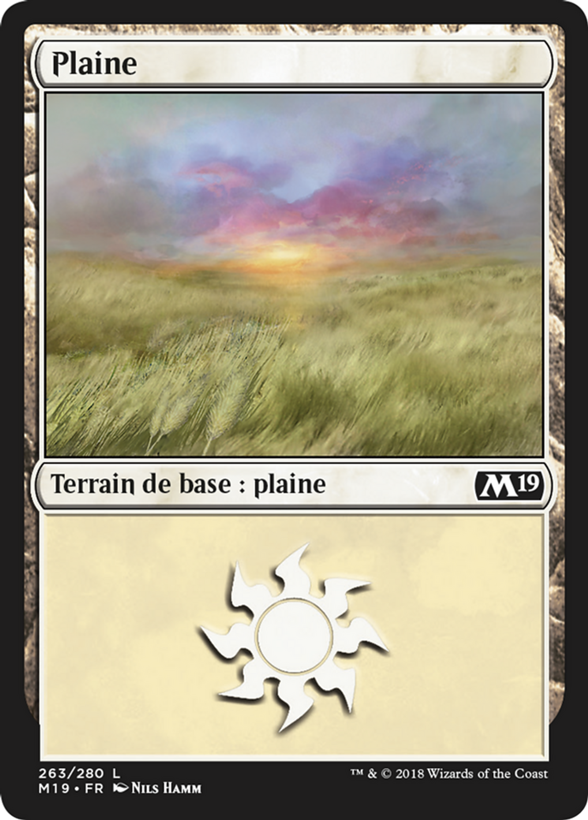Plaine — Core Set 2019 — Magic: The Gathering