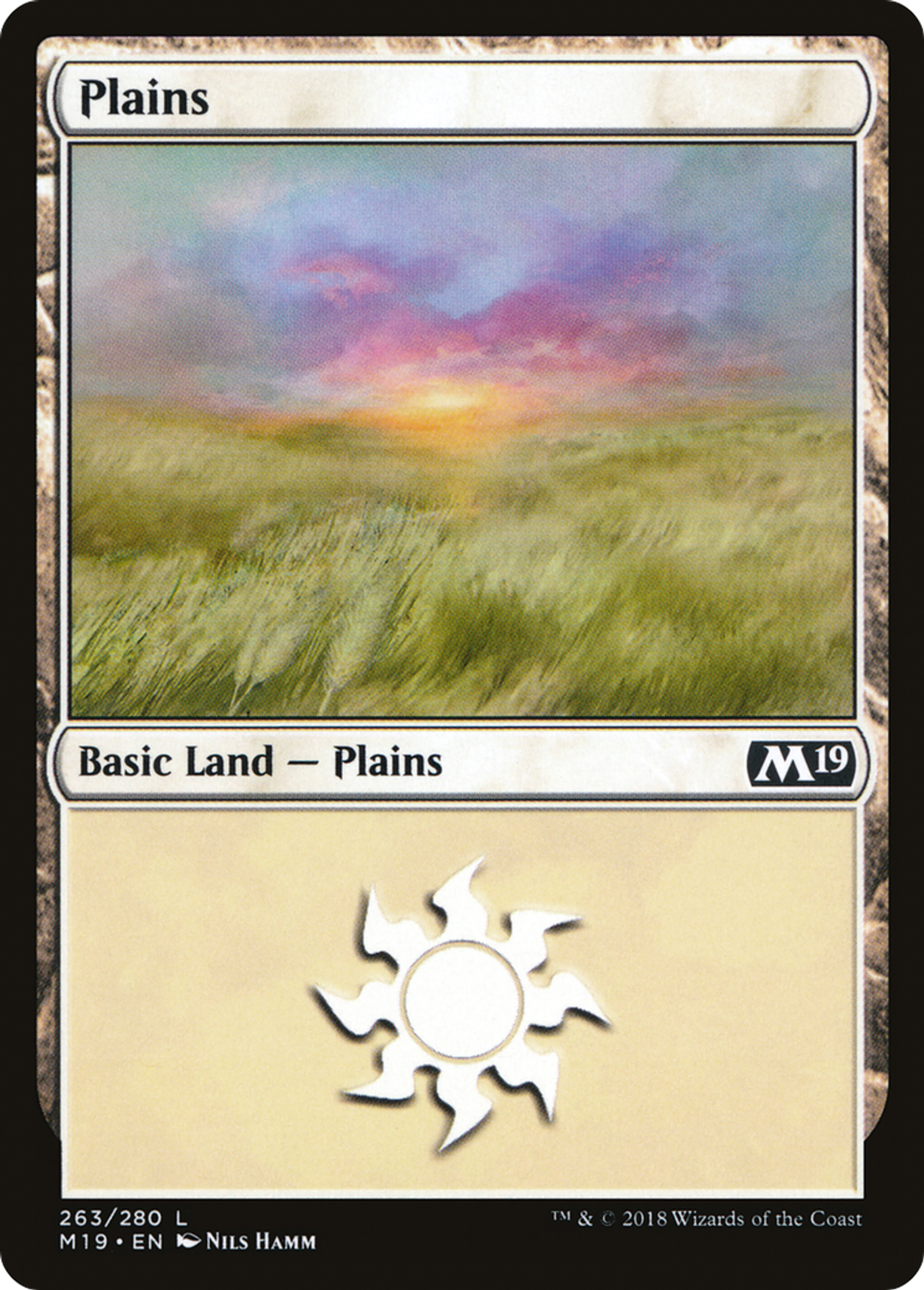 Plains — Core Set 2019 — Magic: The Gathering