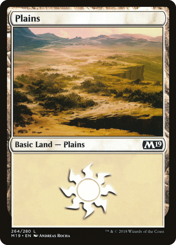 Plains — Core Set 2019 — Magic: The Gathering