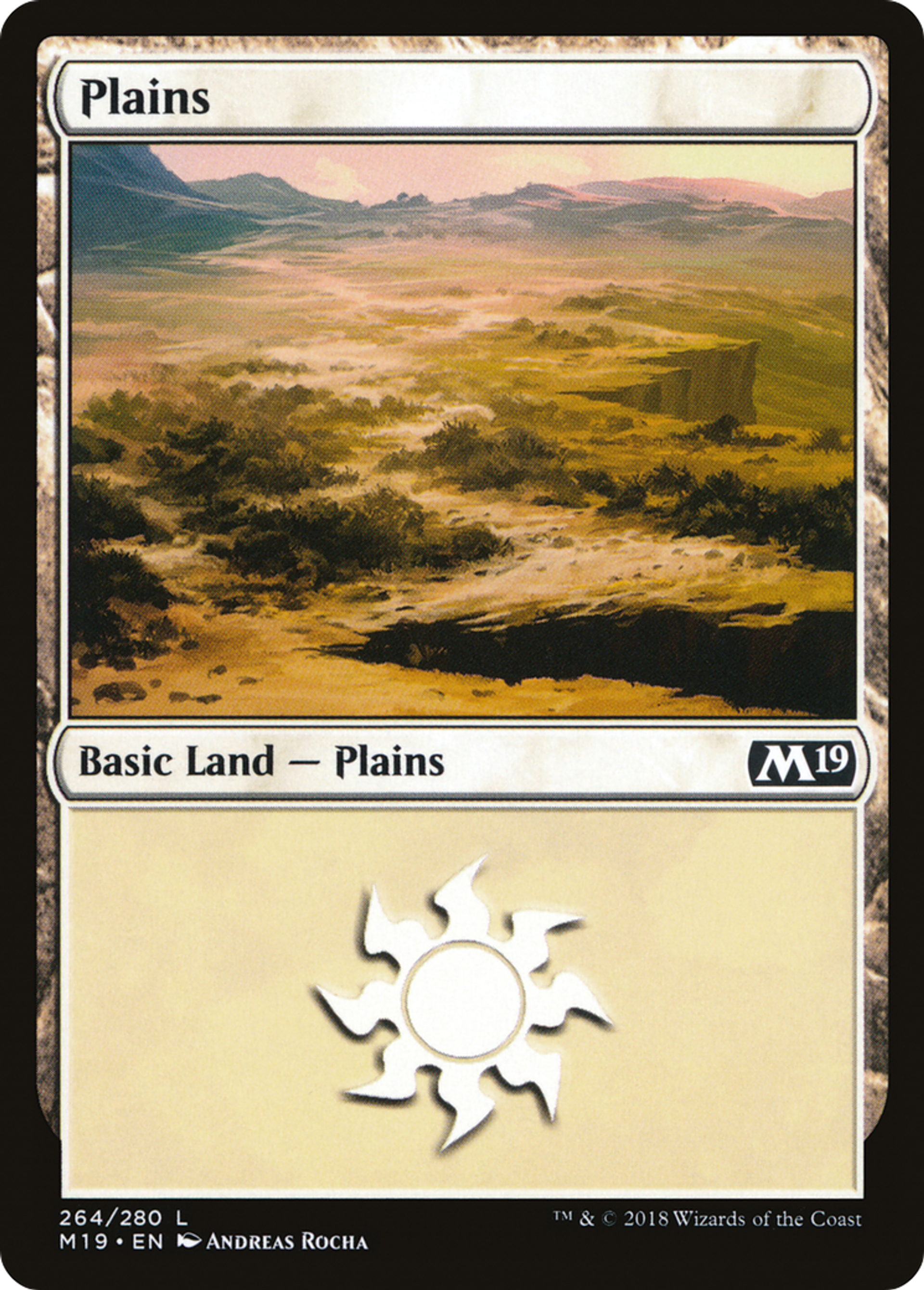 Plains — Core Set 2019 — Magic: The Gathering
