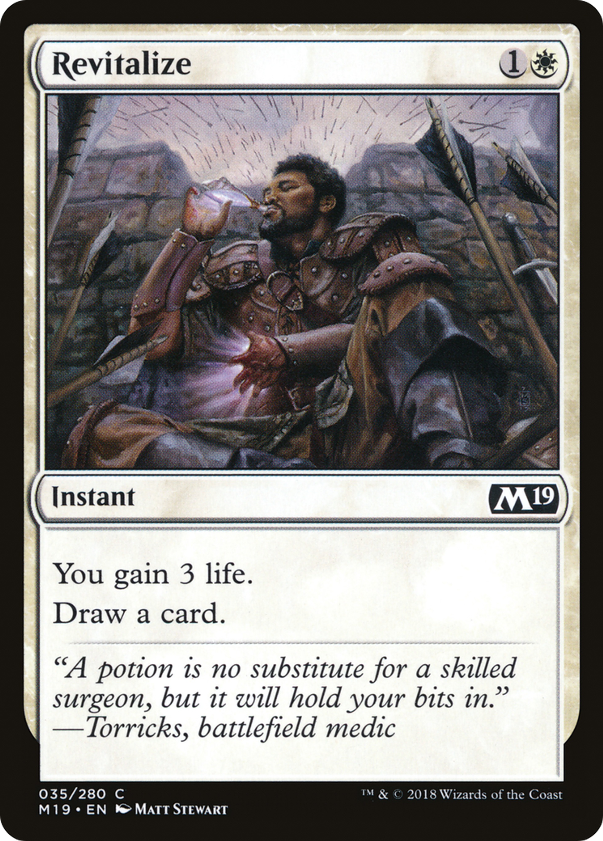 Revitaliser — Core Set 2019 — Magic: The Gathering