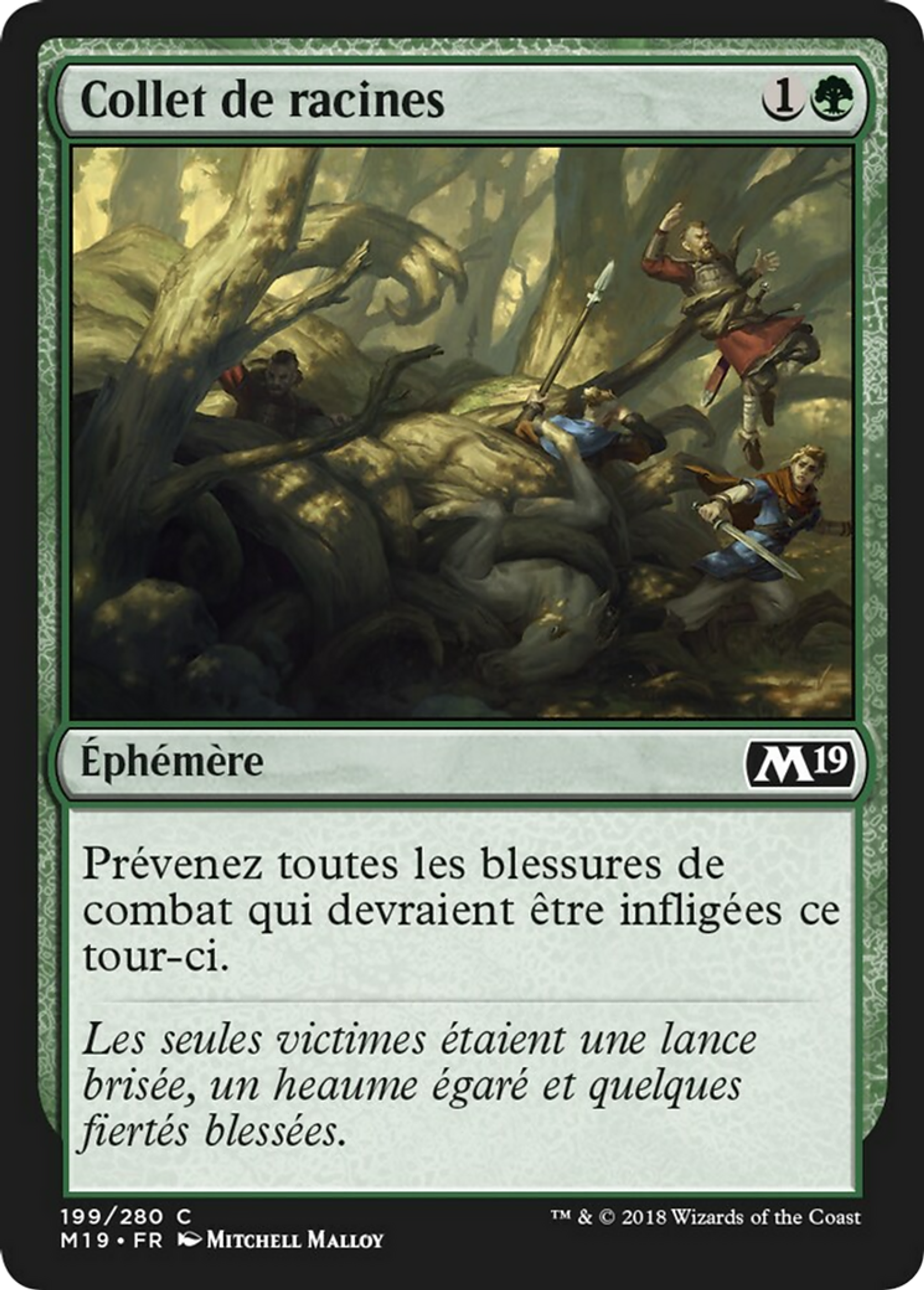 Collet de racines — Core Set 2019 — Magic: The Gathering