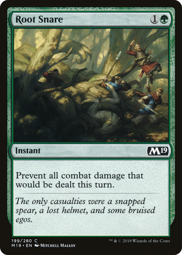 Root Snare — Core Set 2019 — Magic: The Gathering