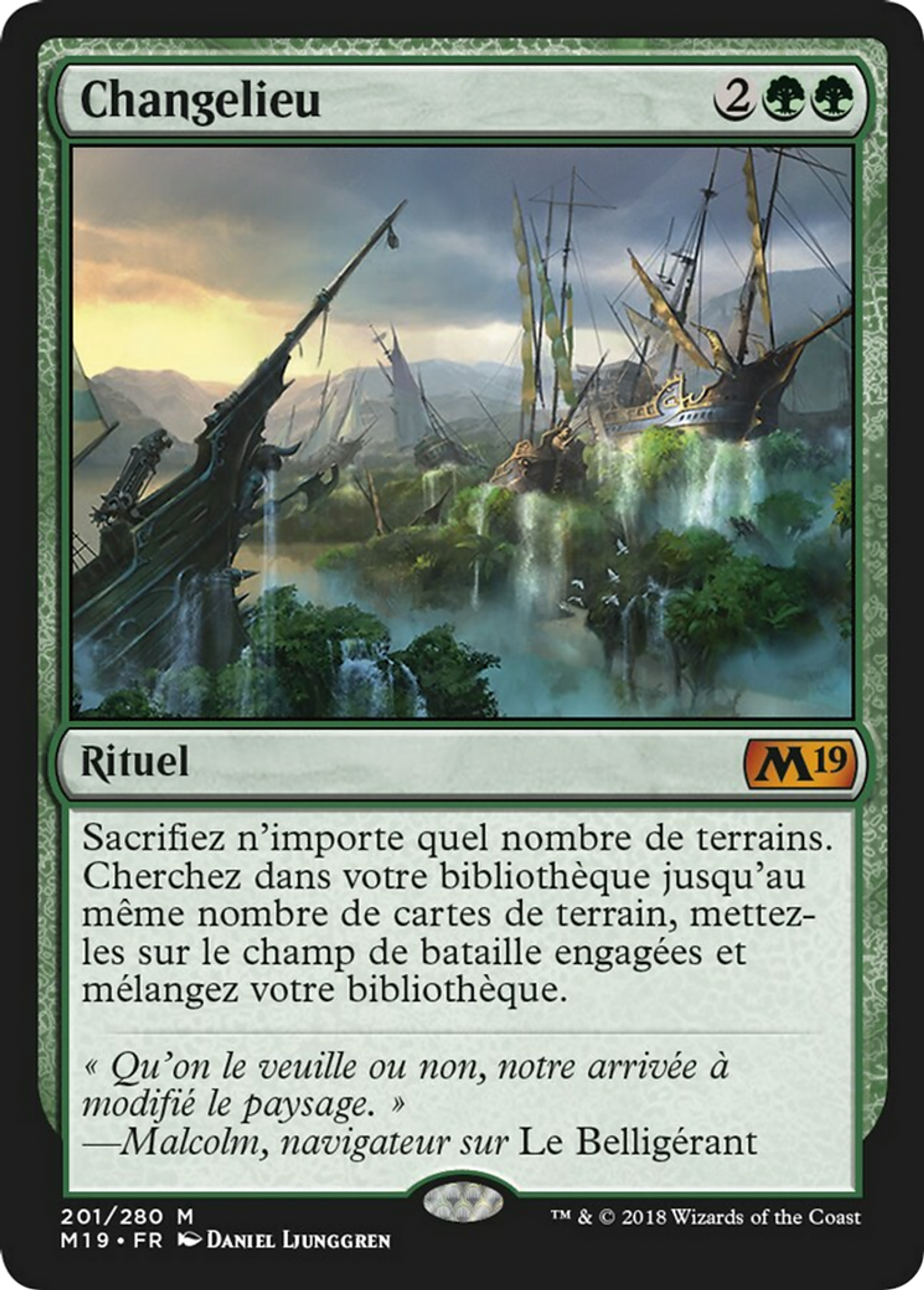 Changelieu — Core Set 2019 — Magic: The Gathering