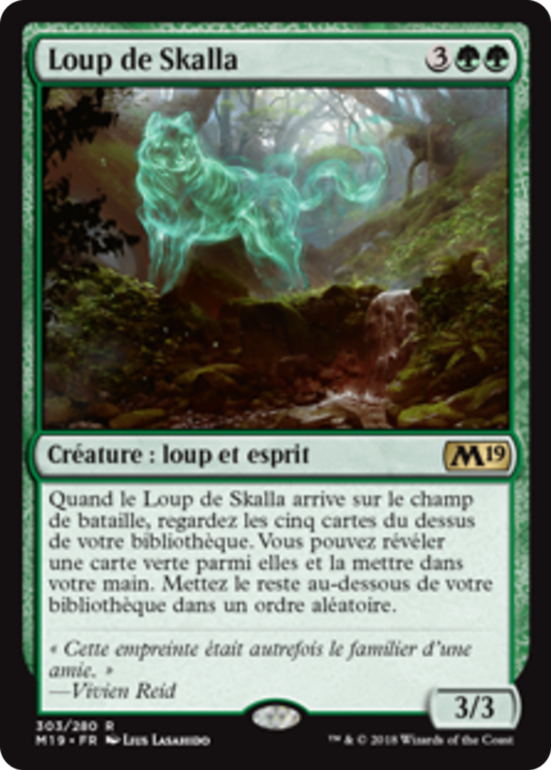 Loup de Skalla — Core Set 2019 — Magic: The Gathering
