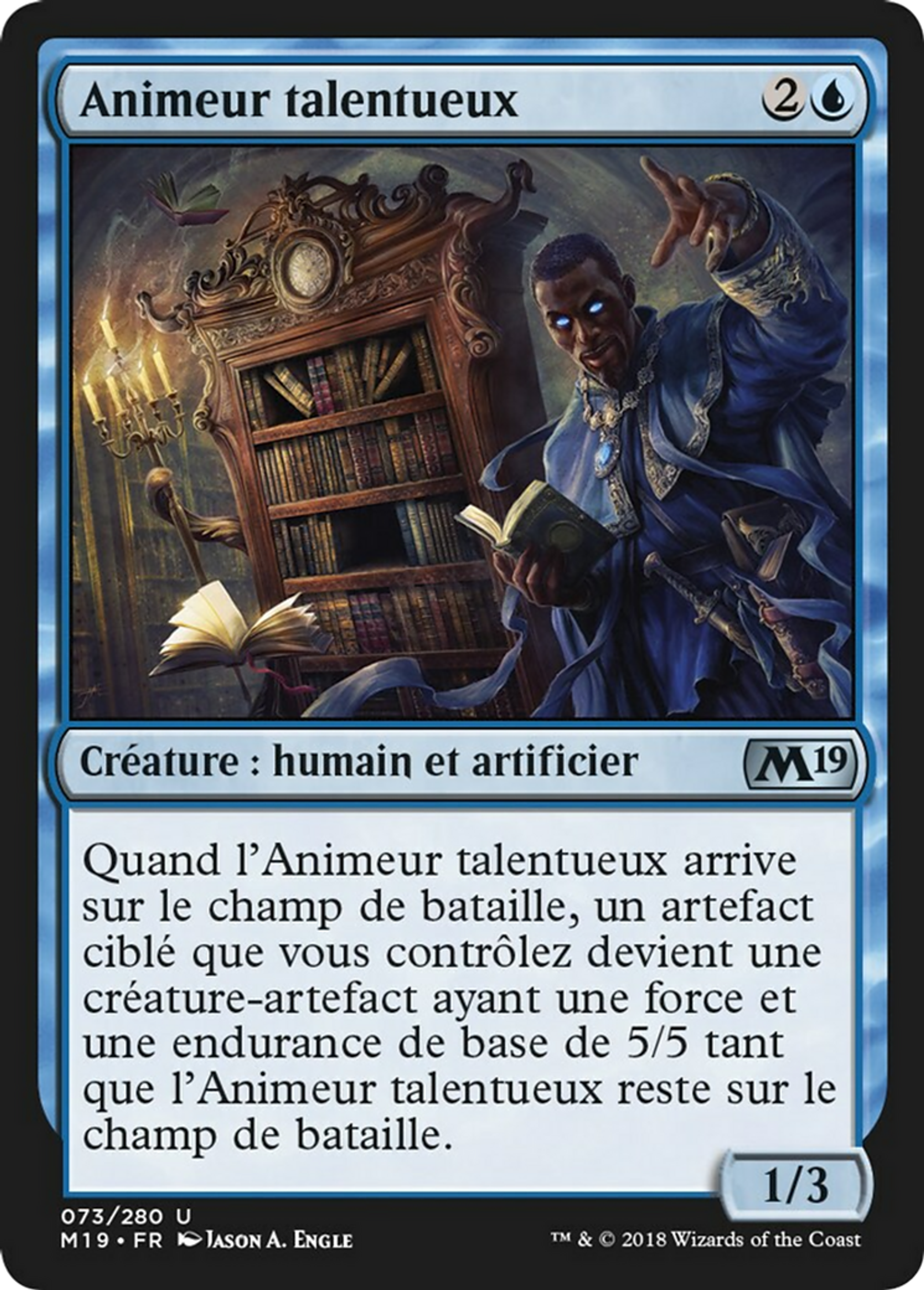 Animeur talentueux — Core Set 2019 — Magic: The Gathering