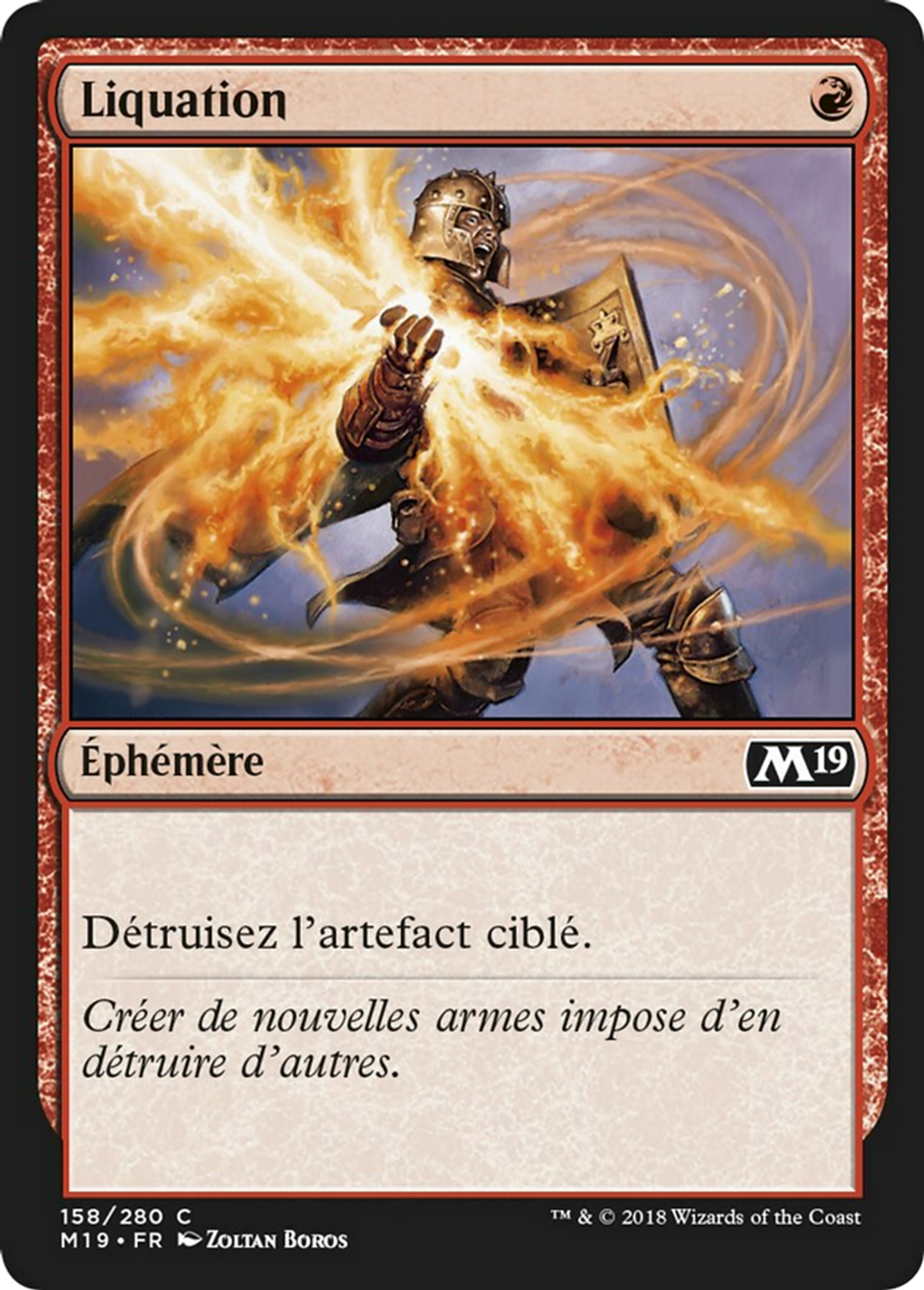 Liquation — Core Set 2019 — Magic: The Gathering