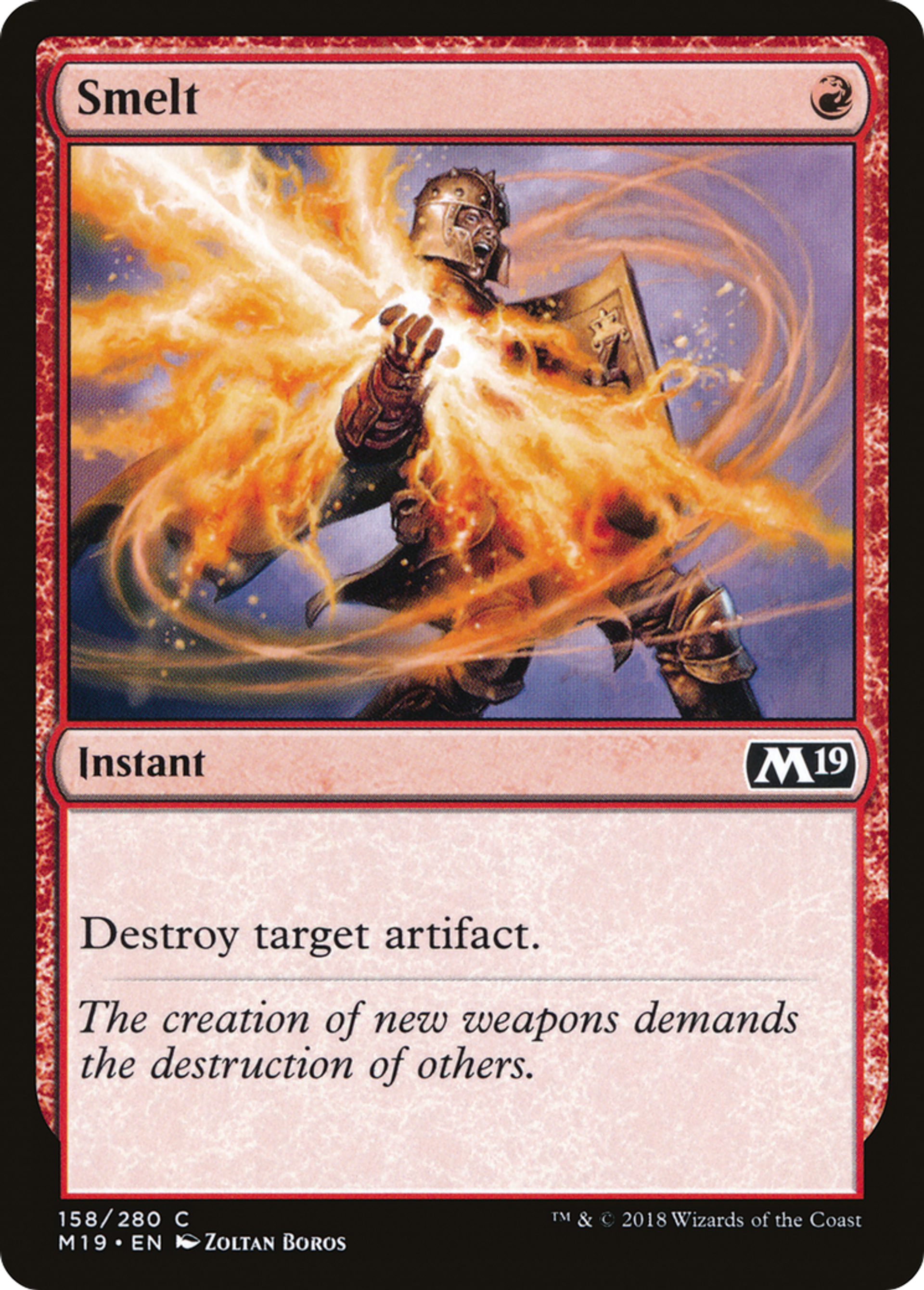 Smelt — Core Set 2019 — Magic: The Gathering