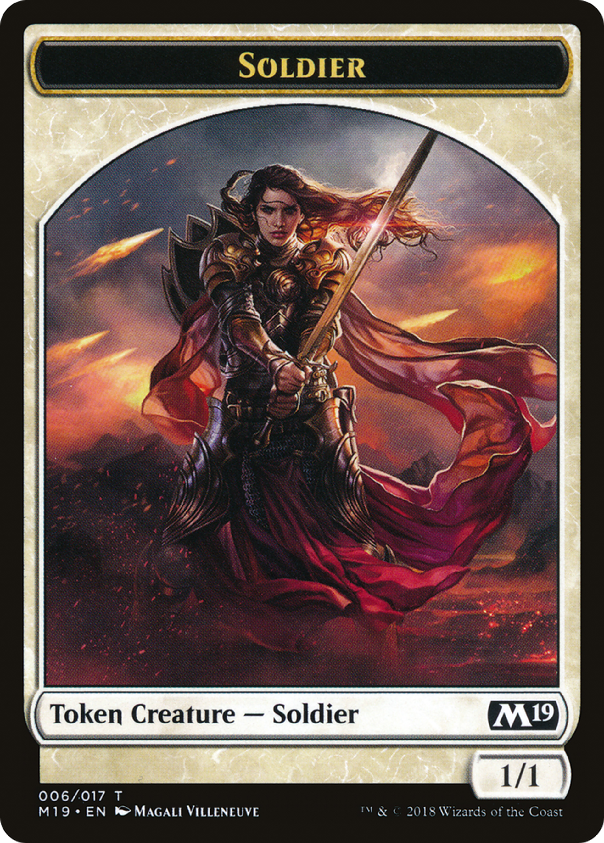 Soldier — Core Set 2019 — Magic: The Gathering