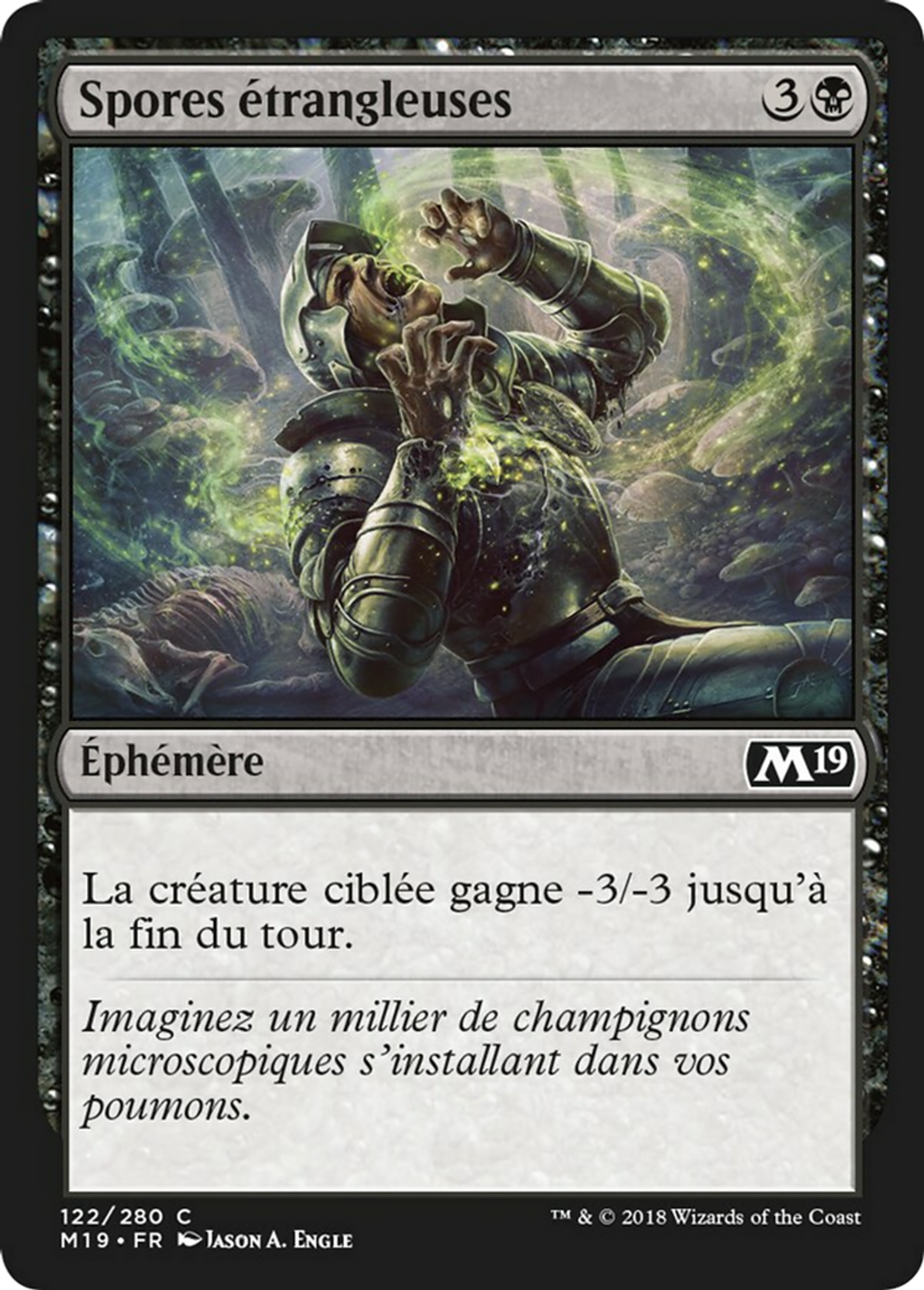 Spores étrangleuses — Core Set 2019 — Magic: The Gathering