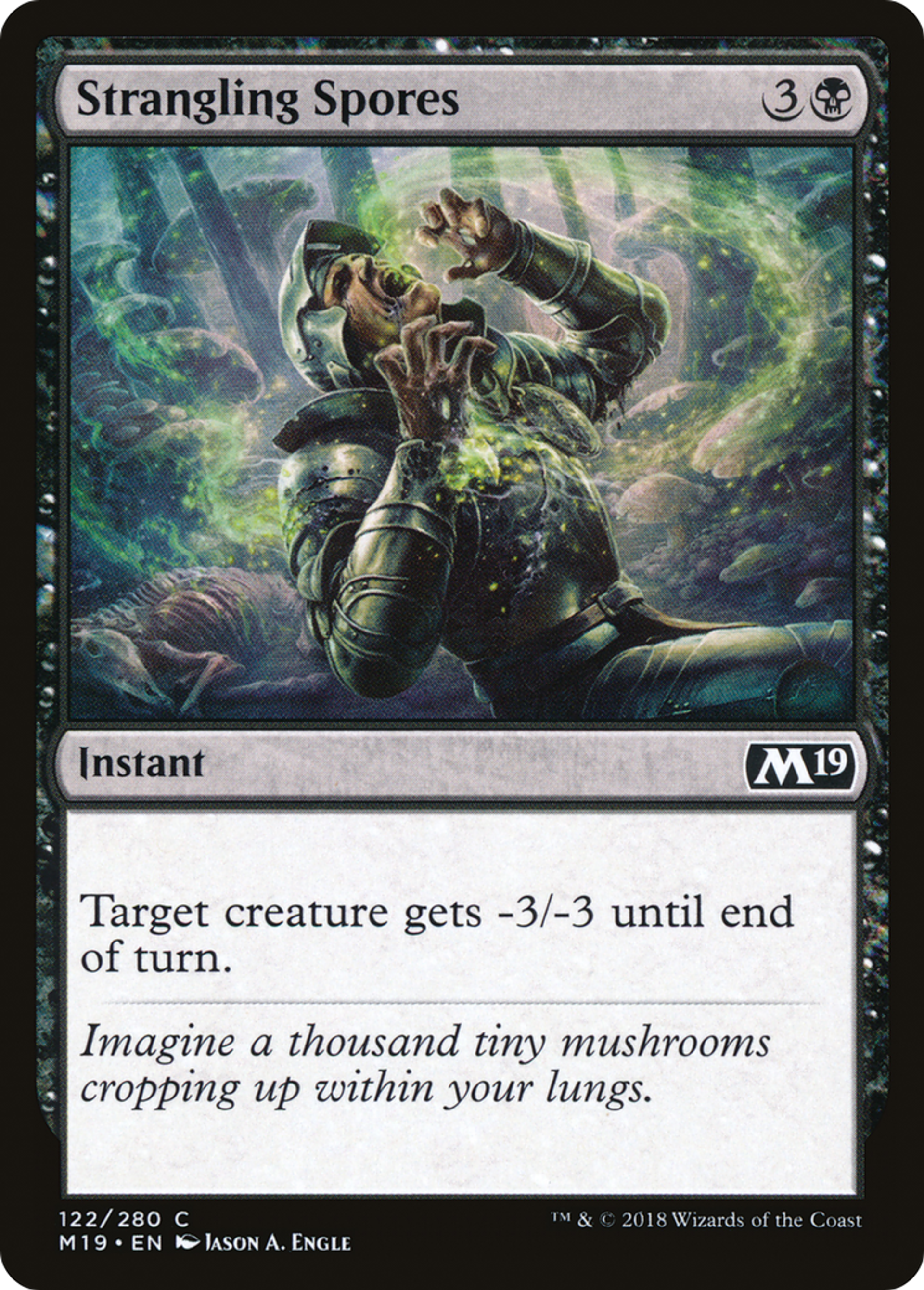 Spores étrangleuses — Core Set 2019 — Magic: The Gathering