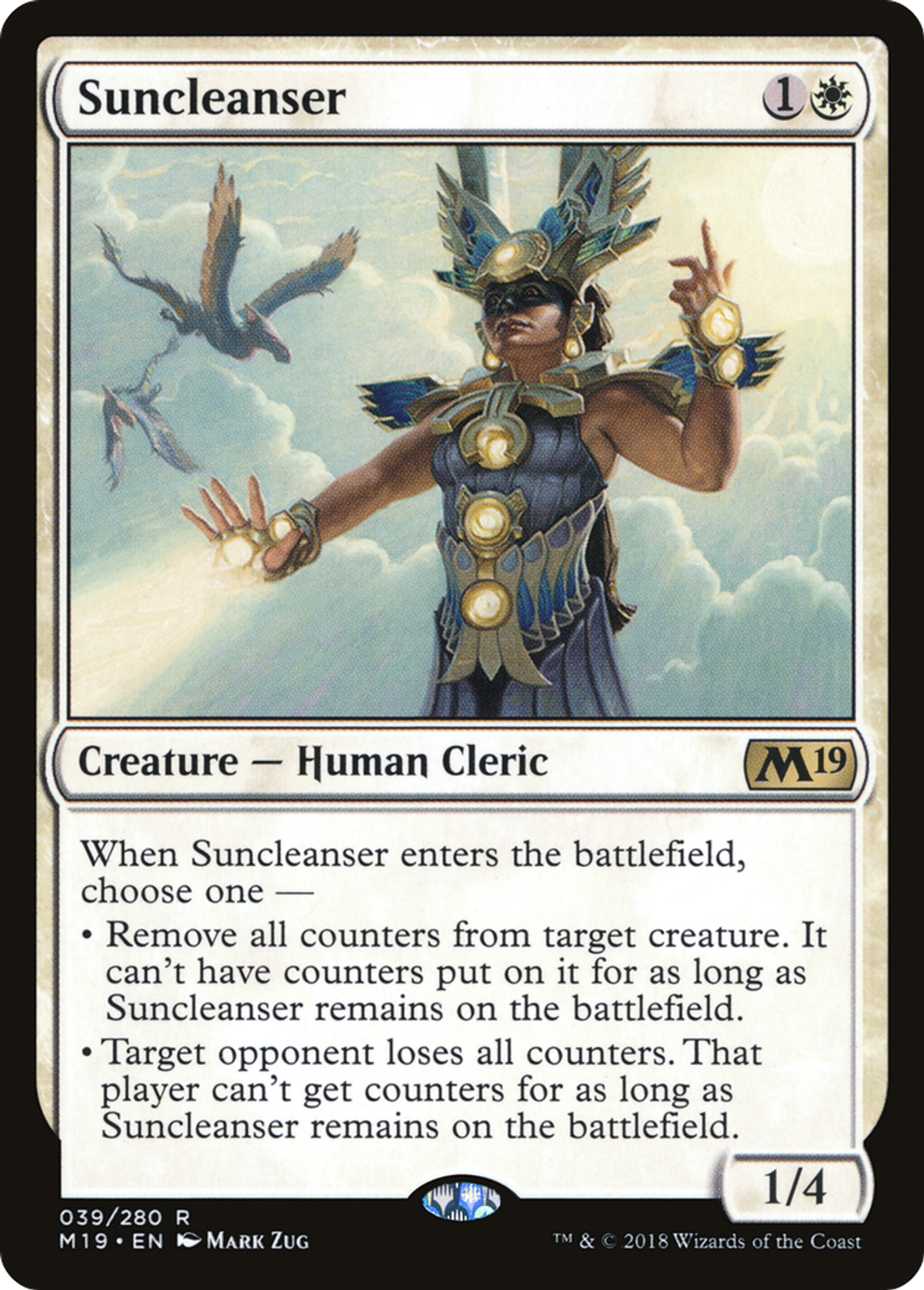 Suncleanser — Core Set 2019 — Magic: The Gathering