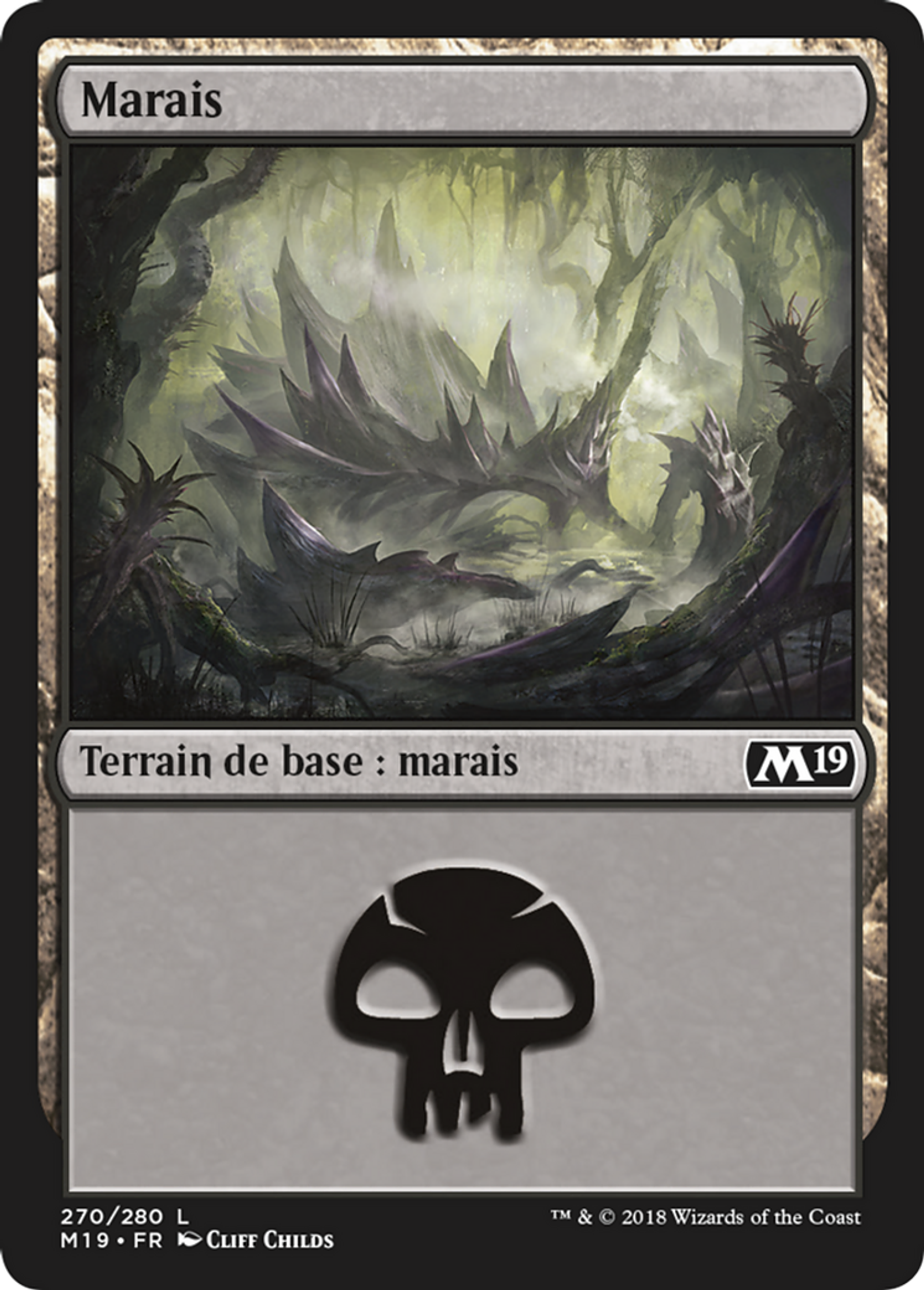 Marais — Core Set 2019 — Magic: The Gathering