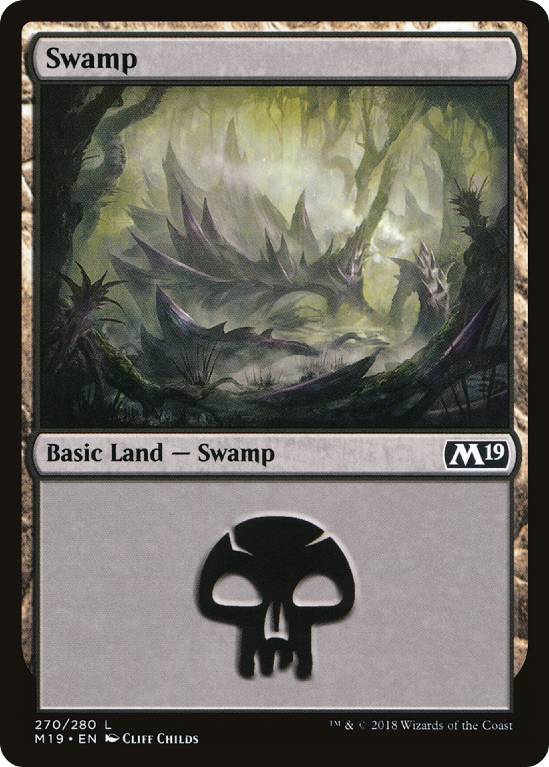 Marais — Core Set 2019 — Magic: The Gathering