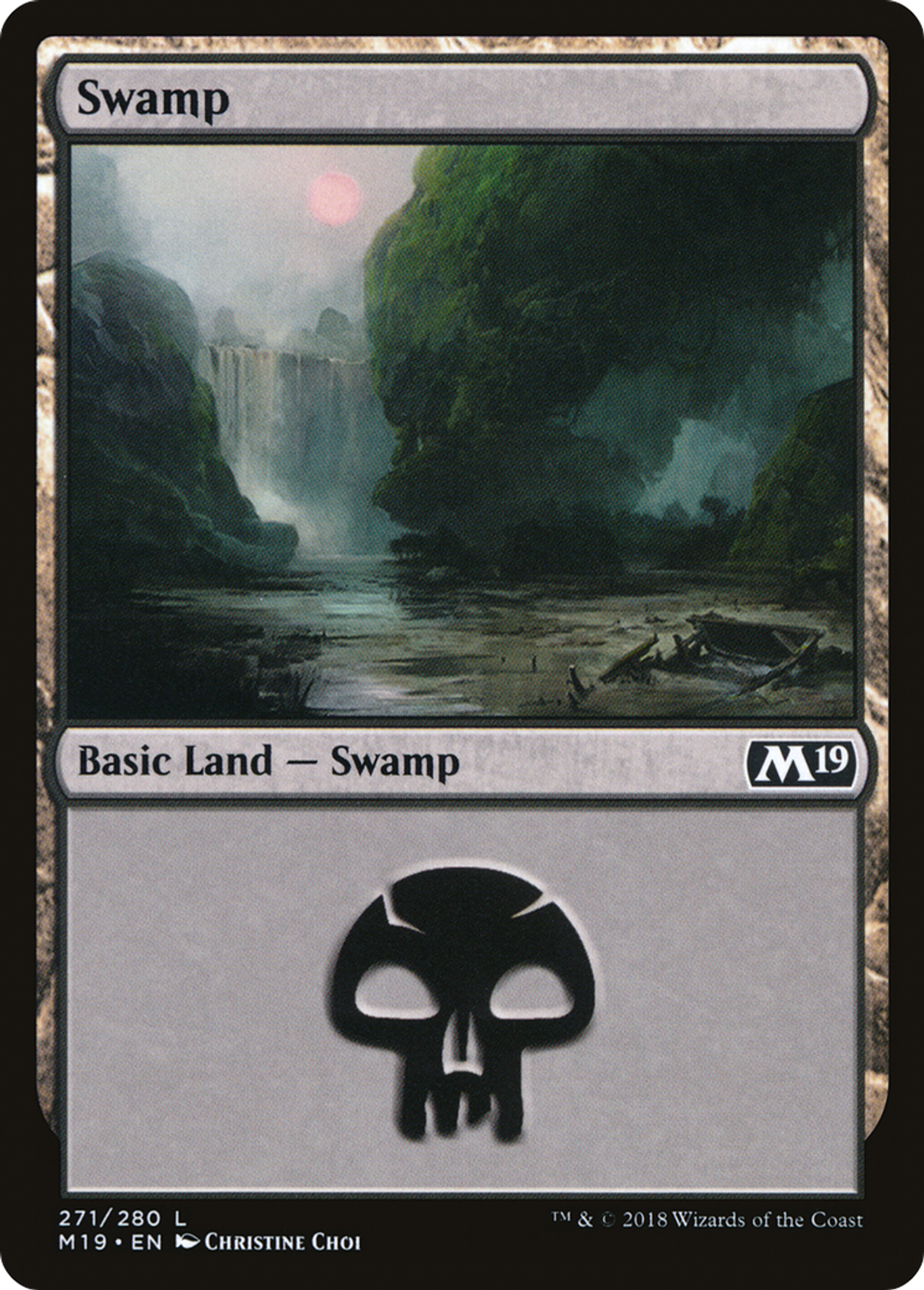 Swamp — Core Set 2019 — Magic: The Gathering