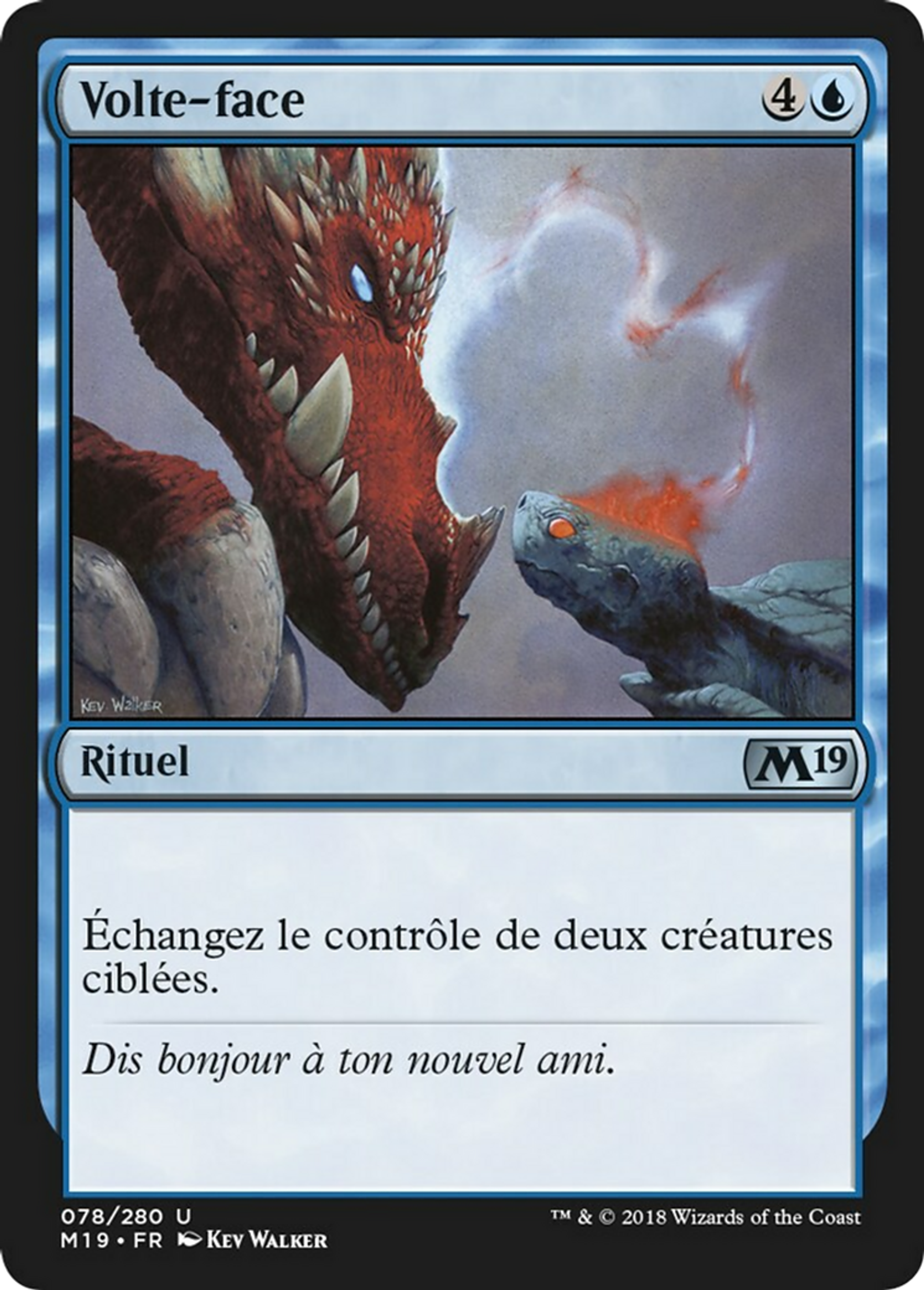 Volte-face — Core Set 2019 — Magic: The Gathering