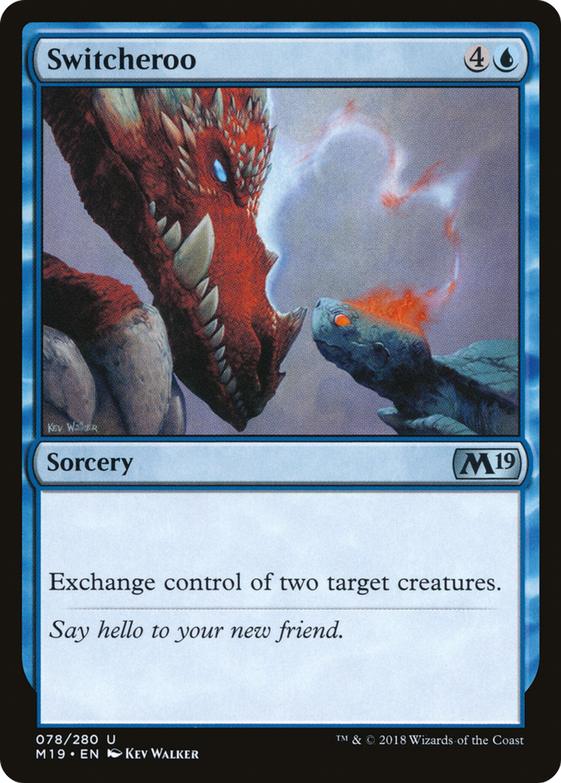 Volte-face — Core Set 2019 — Magic: The Gathering