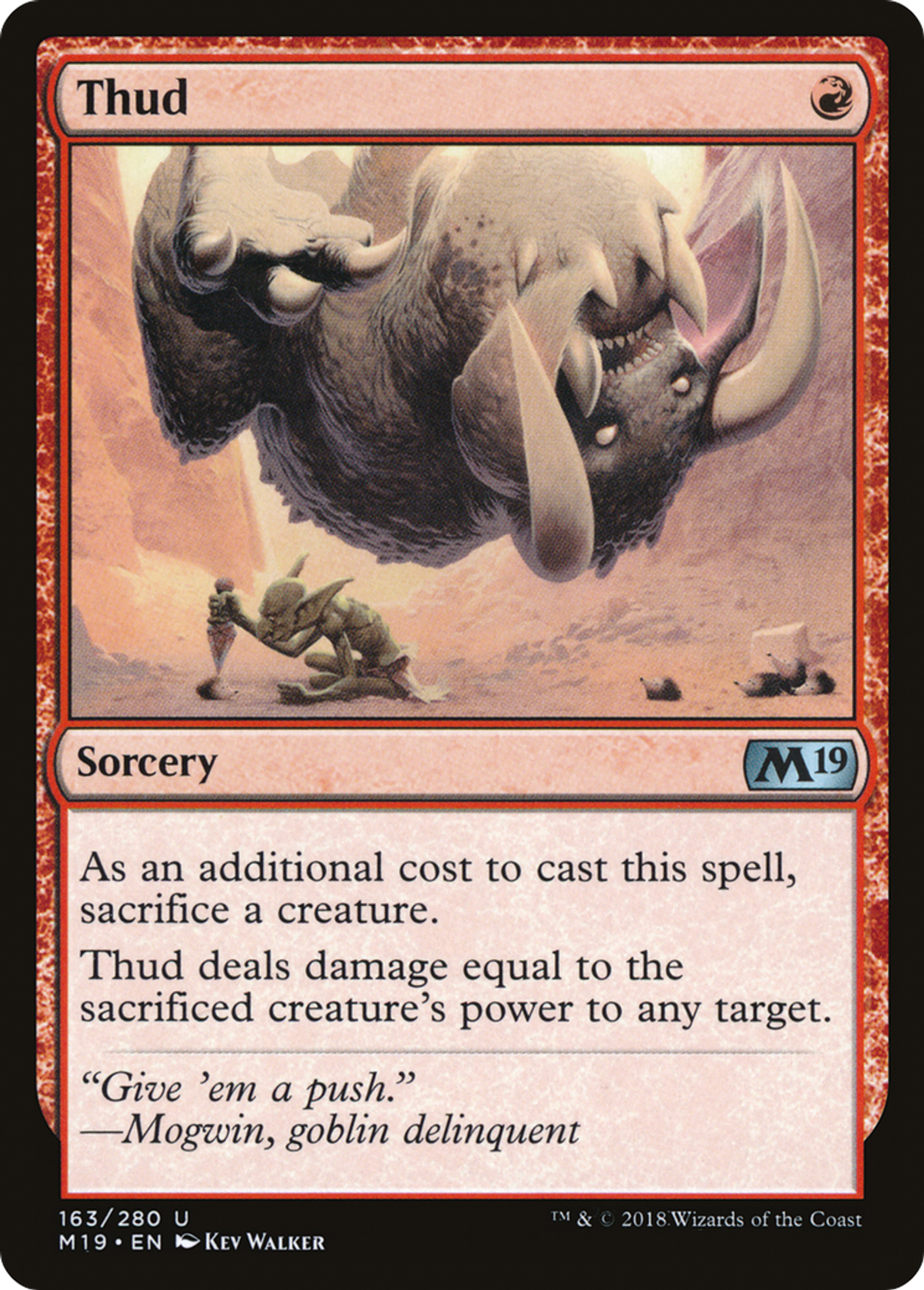 Splaf ! — Core Set 2019 — Magic: The Gathering