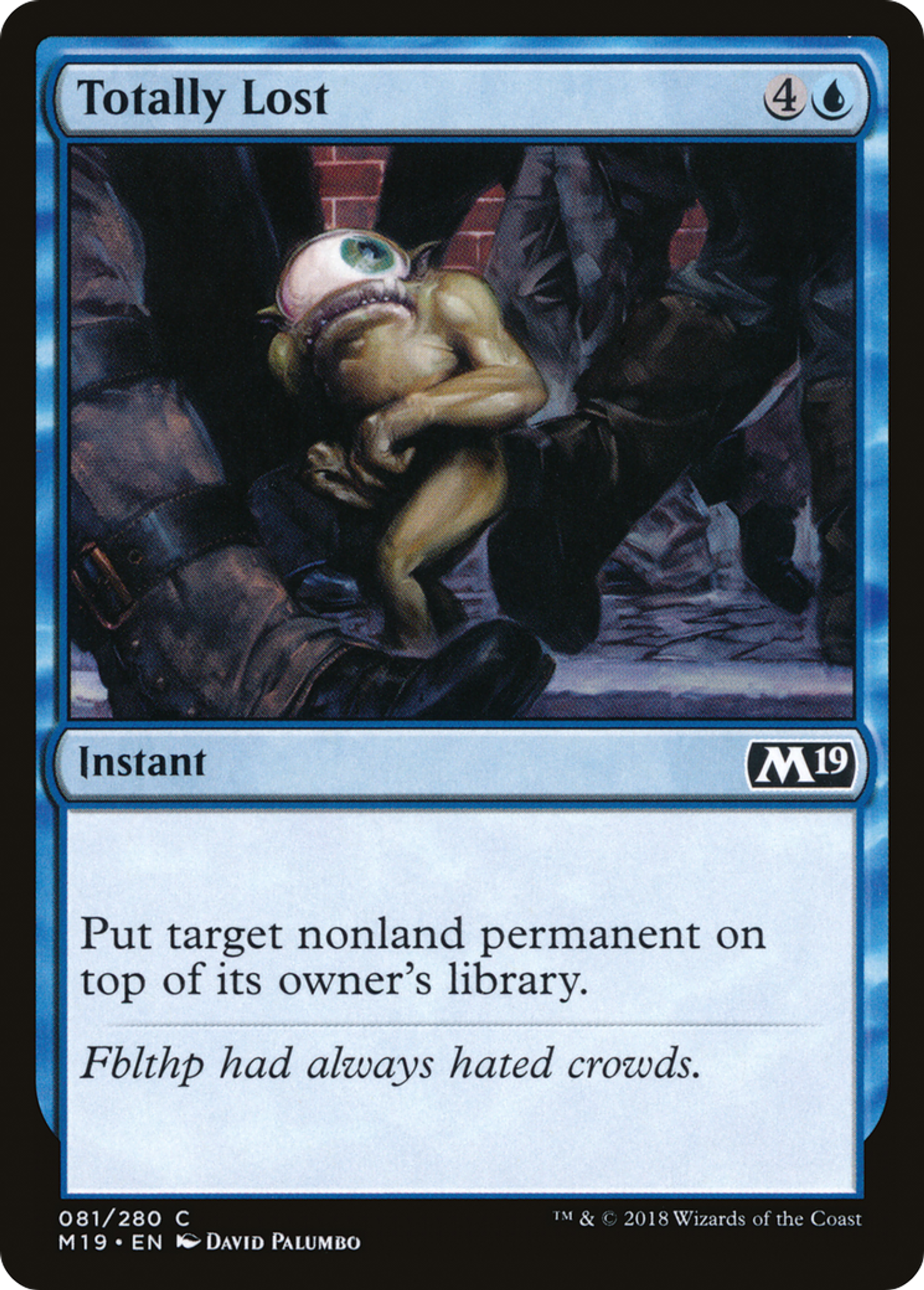 Totally Lost — Core Set 2019 — Magic: The Gathering