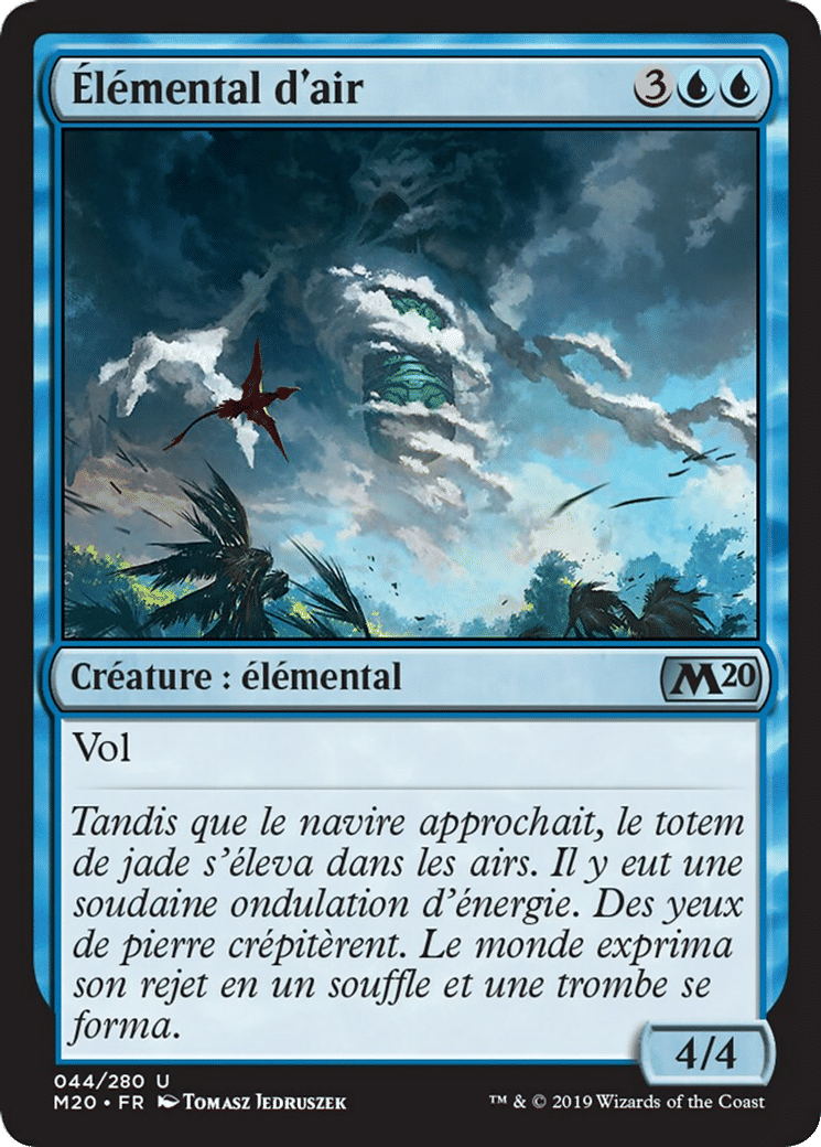 Élémental d'air — Core Set 2020 — Magic: The Gathering