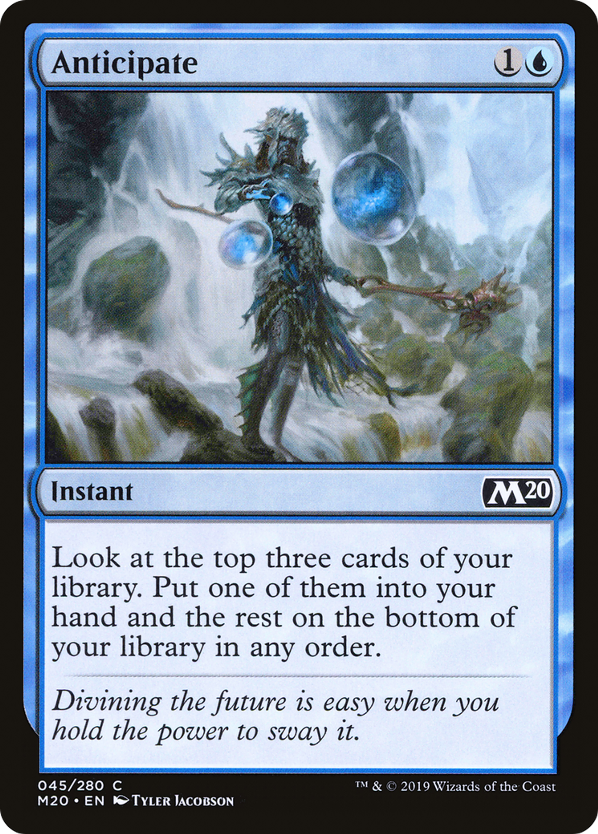 Anticipate — Core Set 2020 — Magic: The Gathering