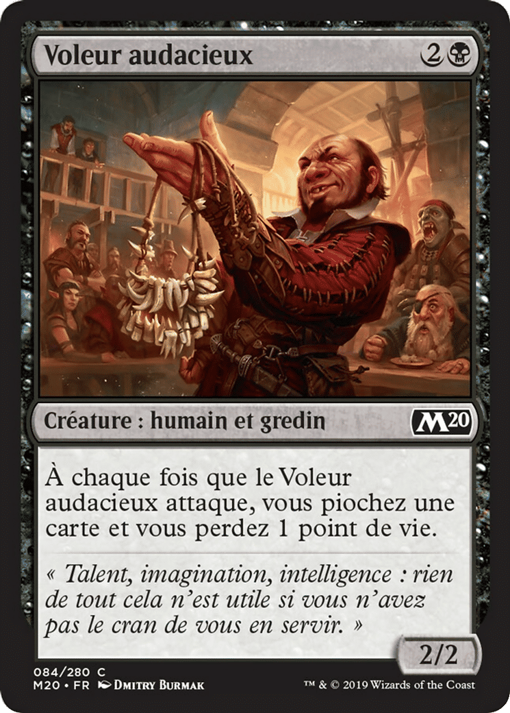 Voleur audacieux — Core Set 2020 — Magic: The Gathering