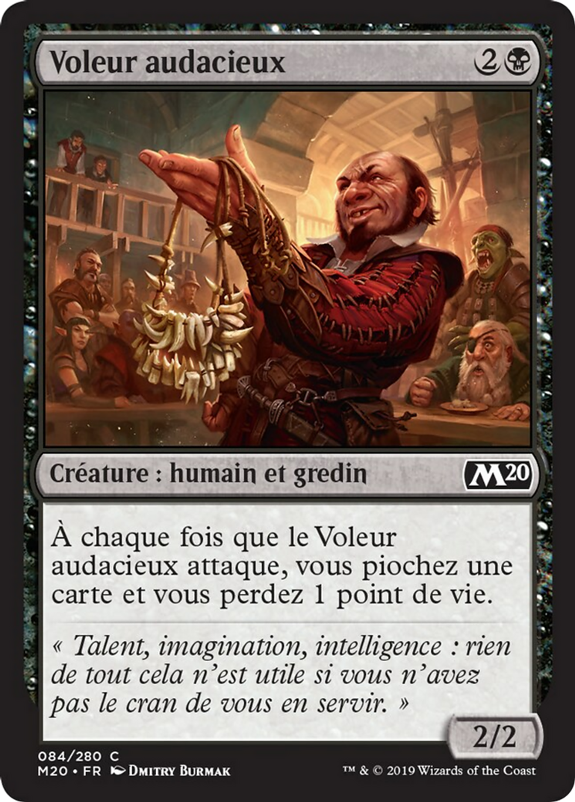 Voleur audacieux — Core Set 2020 — Magic: The Gathering