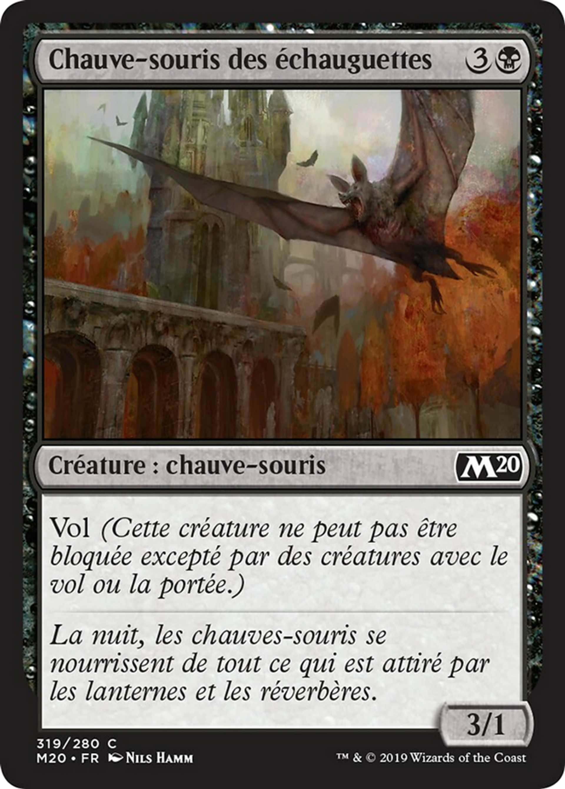 Chauve-souris des échauguettes — Core Set 2020 — Magic: The Gathering