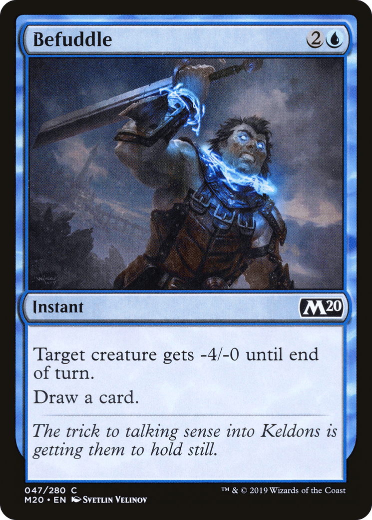 Befuddle — Core Set 2020 — Magic: The Gathering