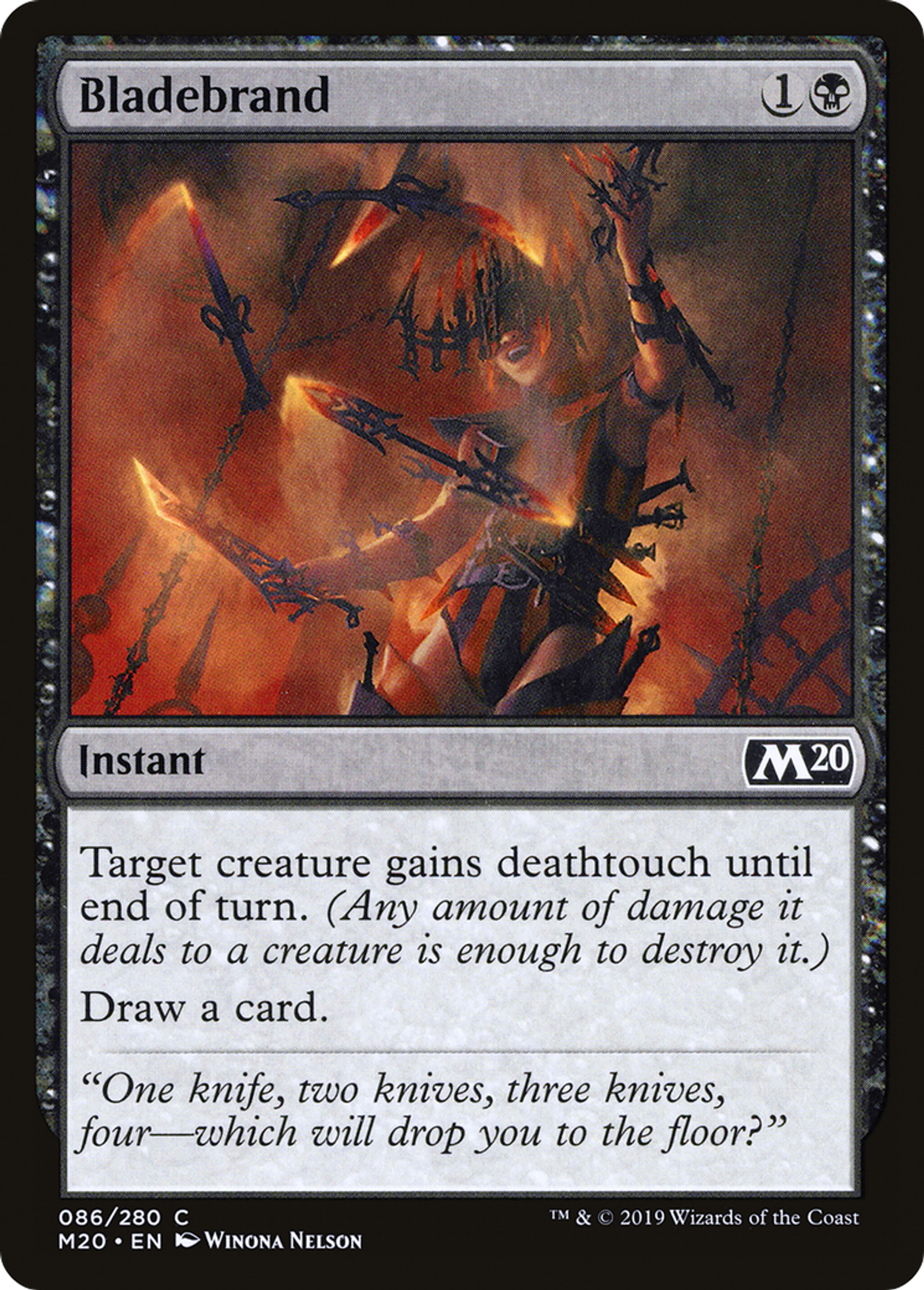 Bladebrand — Core Set 2020 — Magic: The Gathering