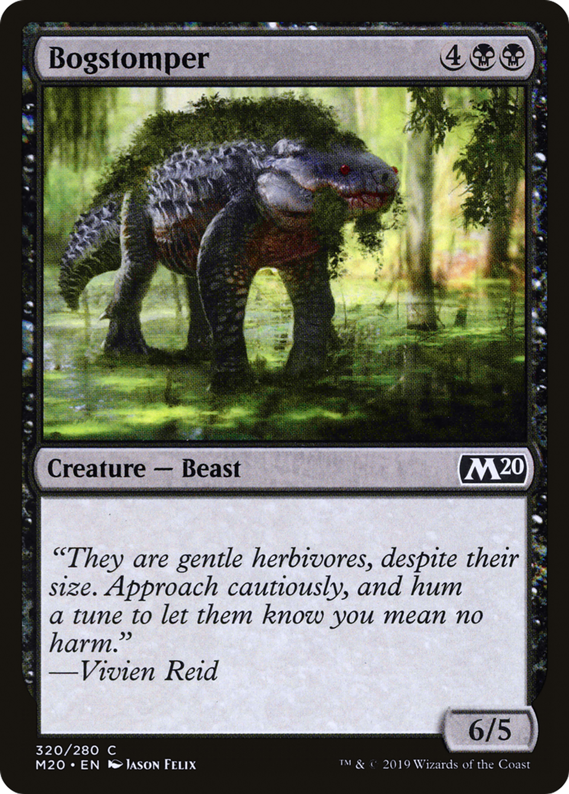 Bogstomper — Core Set 2020 — Magic: The Gathering
