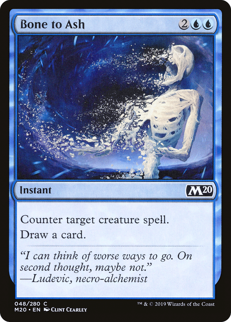 Bone to Ash — Core Set 2020 — Magic: The Gathering