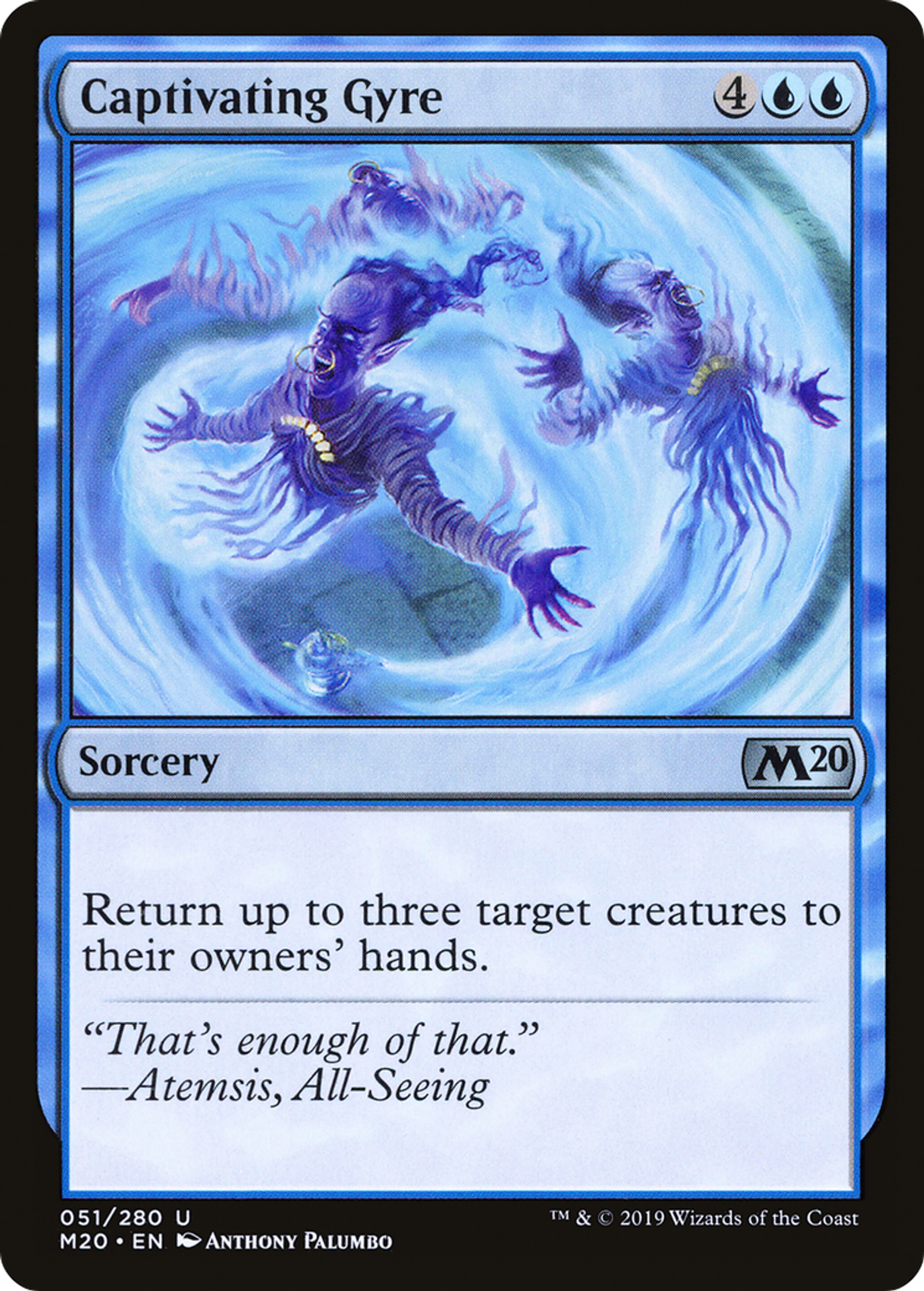 Captivating Gyre — Core Set 2020 — Magic: The Gathering